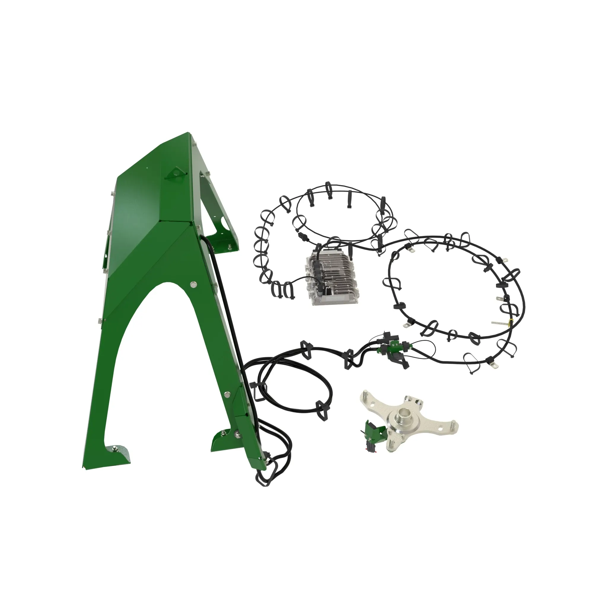 John Deere ECU and Yield Monitoring System Wiring Harness and Hardware Attachment - BXT10099