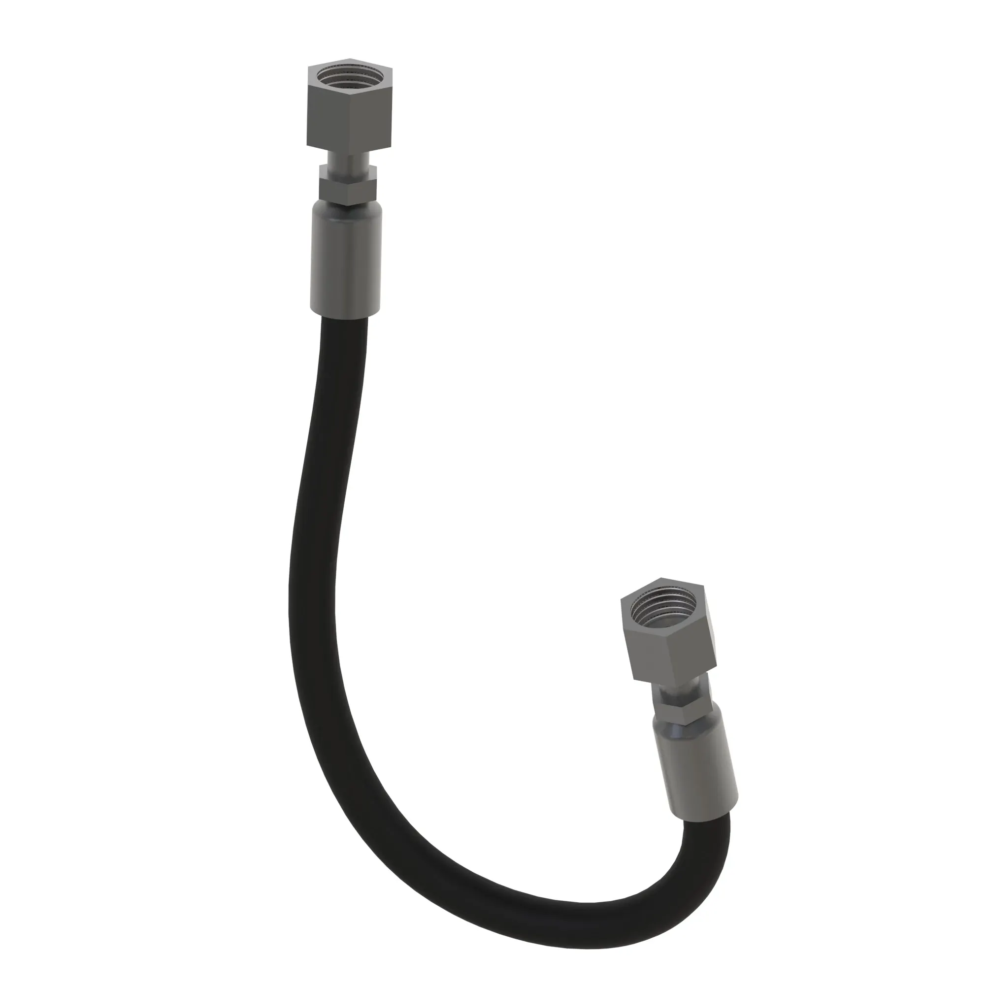 John Deere Axle Lube System Pressure Oil Line - TA35405