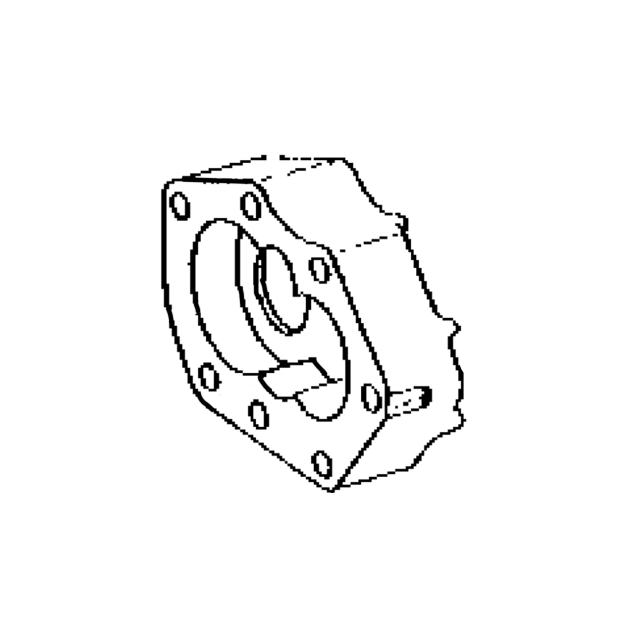 John Deere Transmission Oil Pump Housing - AR53449