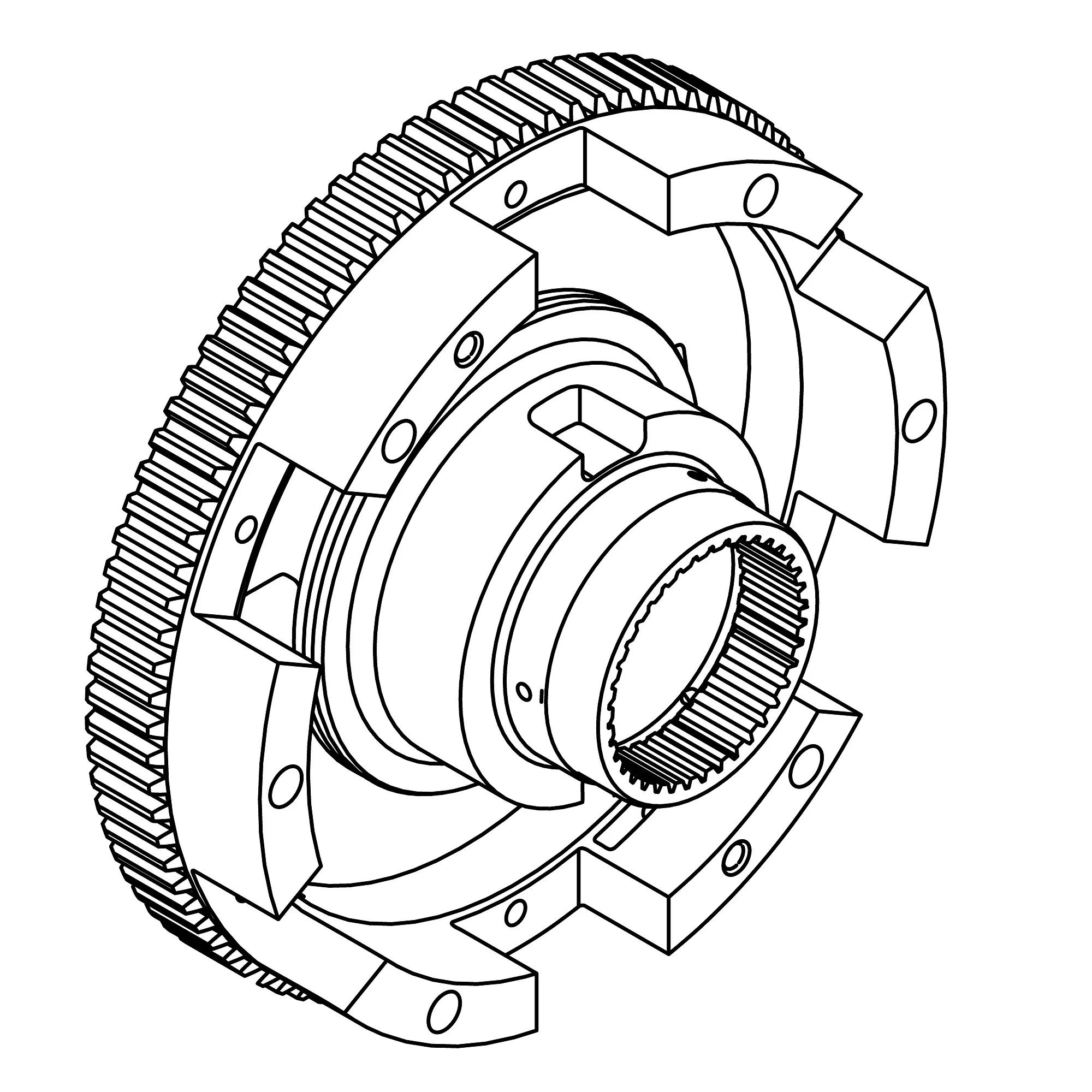 John Deere PowrQuad™ Transmission Drum - RE220766