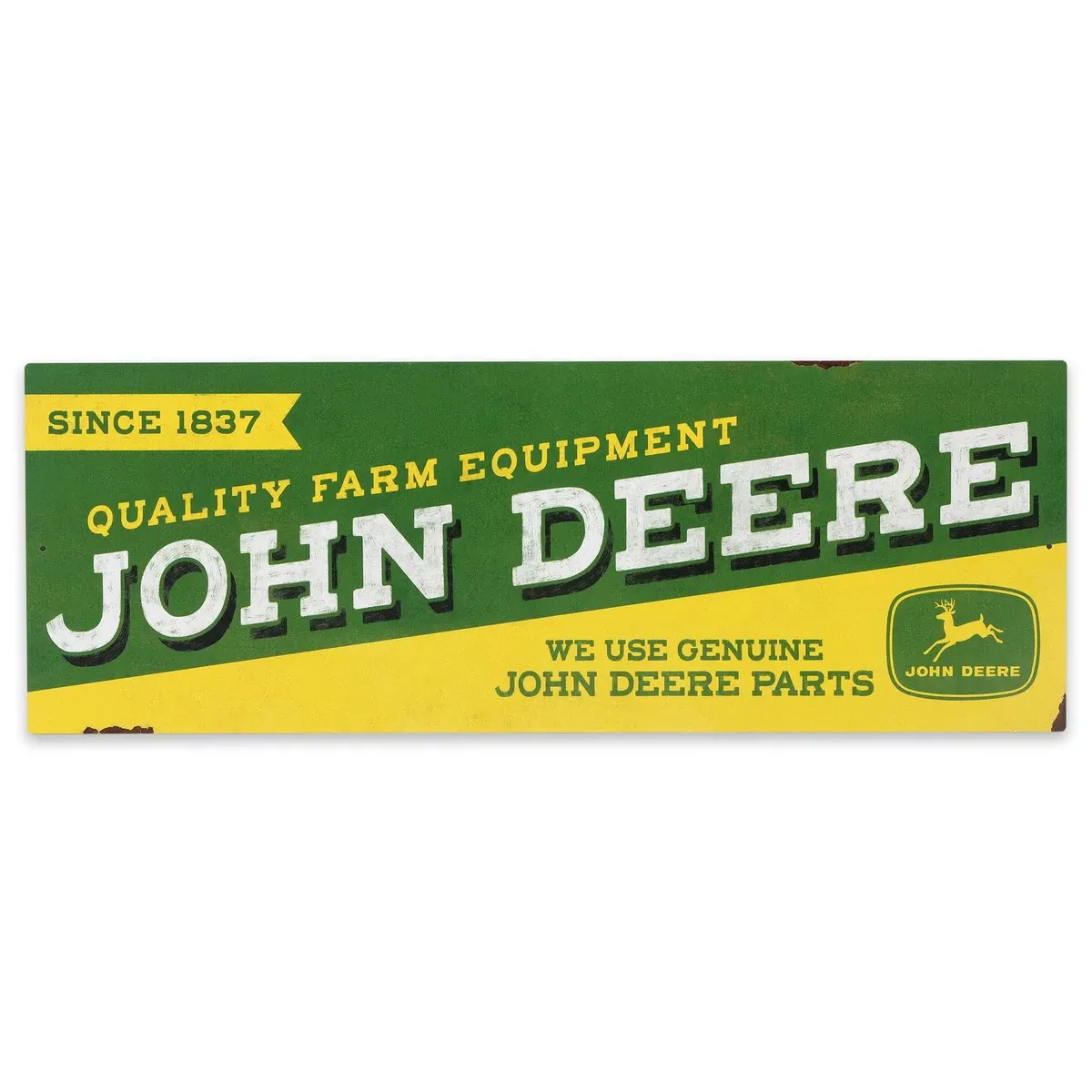 JD Quality Metal Sign