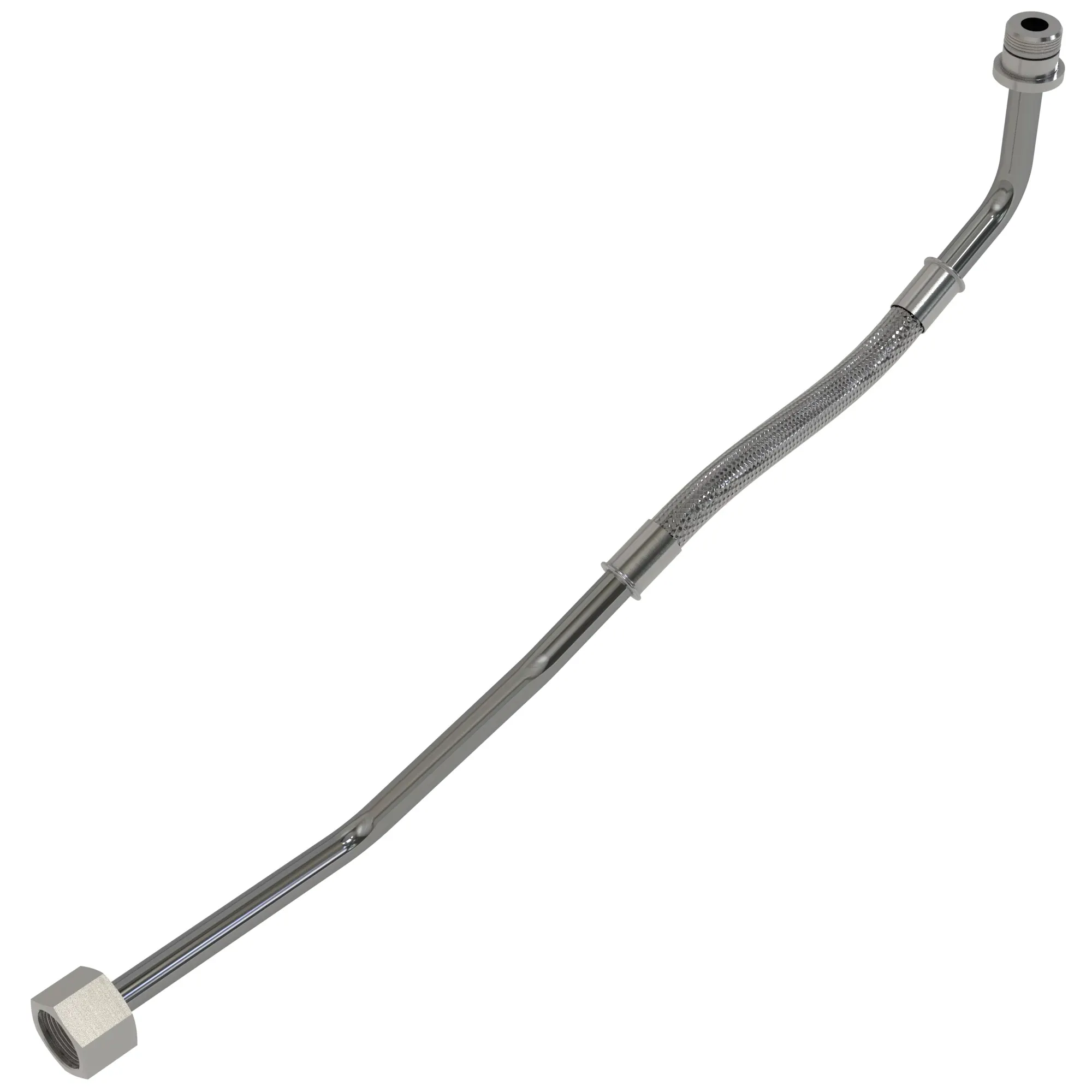 John Deere Turbocharger Coolant Supply Line - DZ112787