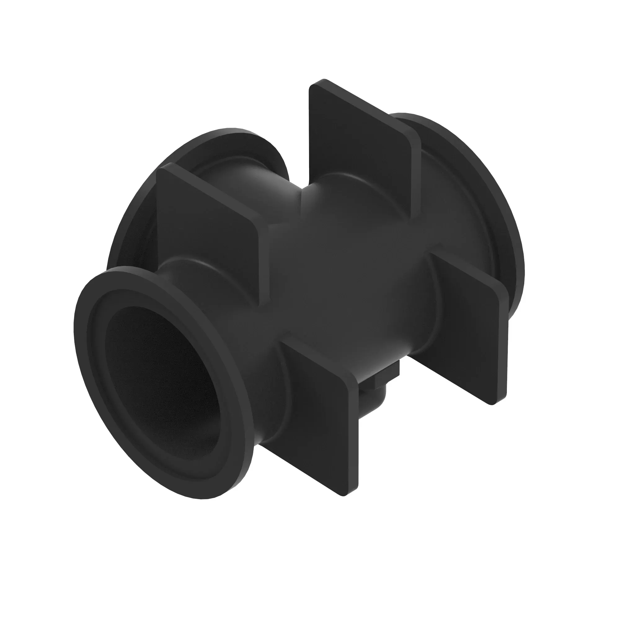 3" Flanged - with 3/4 Hose Barb
