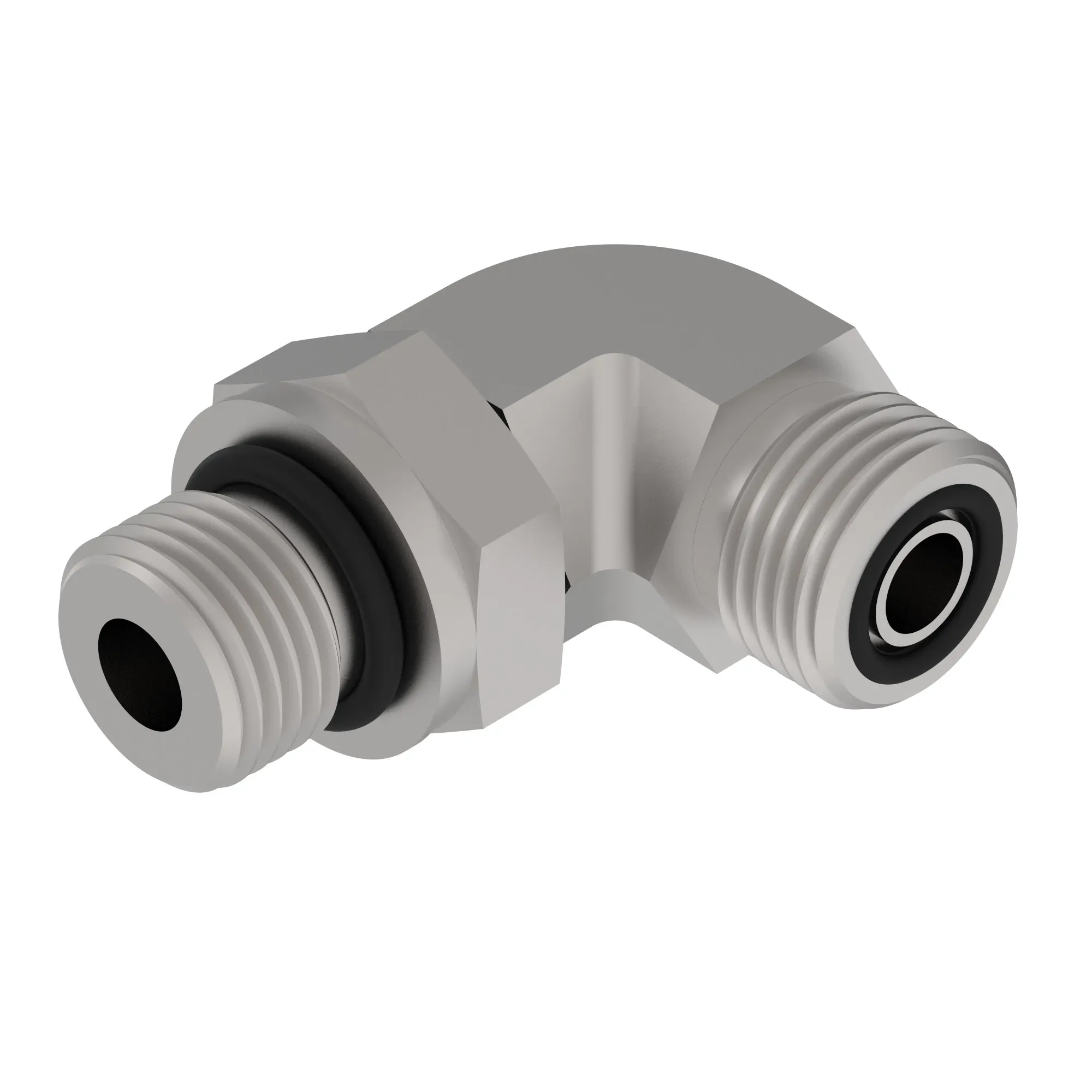 John Deere 90 Degree Adjustable Stud Elbow Adapter Fitting - RE522145