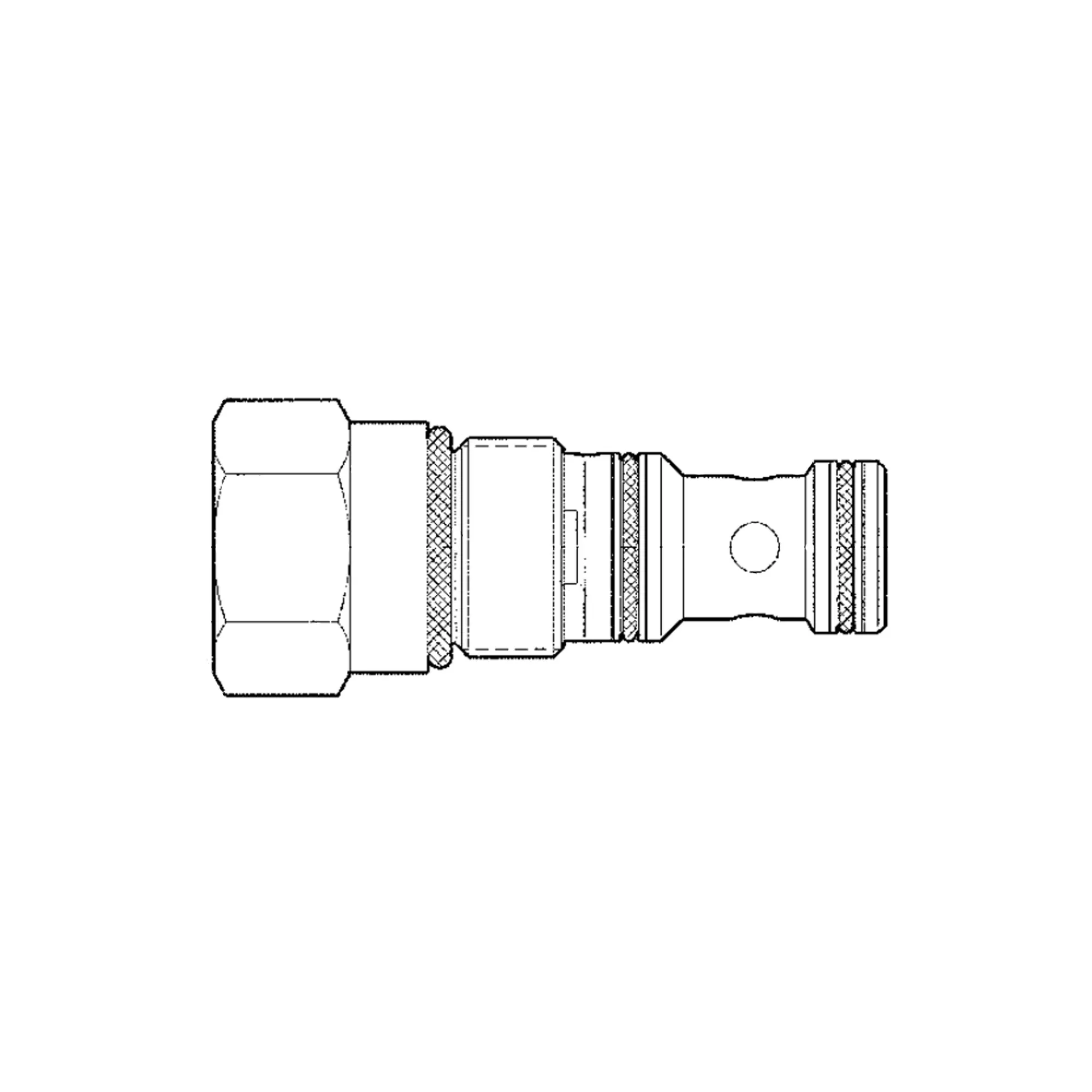 John Deere Feed Motor Diverter Hydraulic Pilot Control Valve - F690139