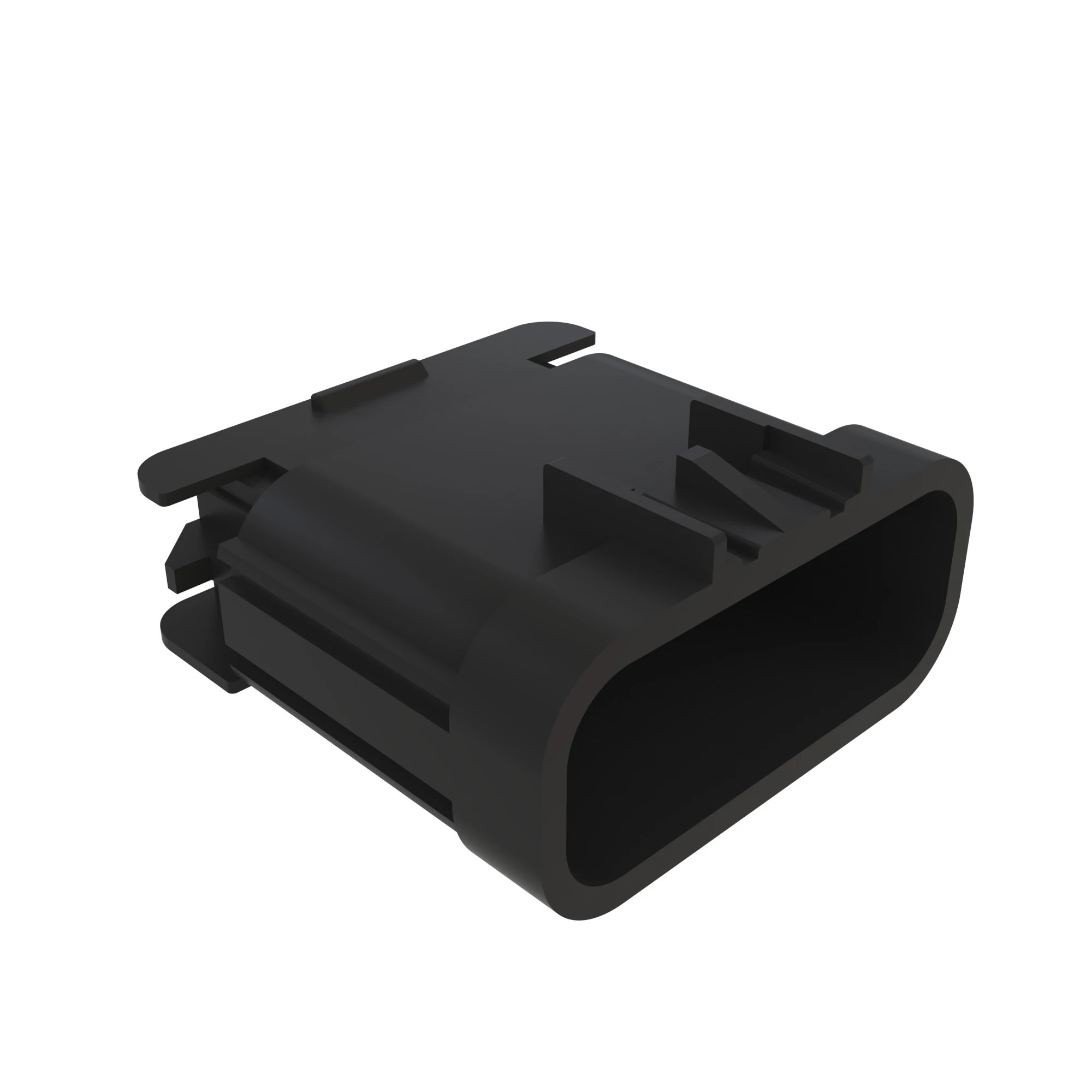 CONN DELPHI GT150 14W MS BLK PLSTC