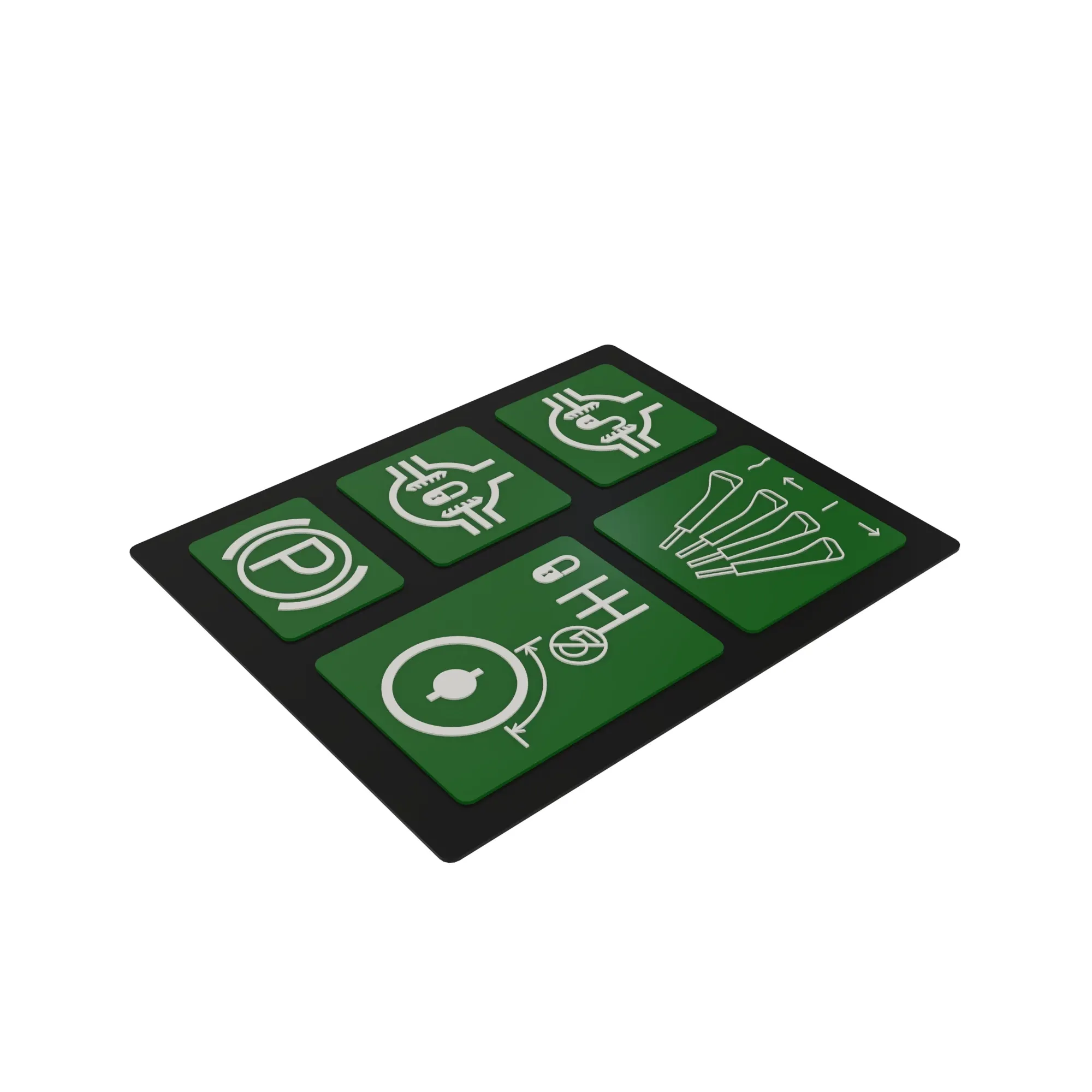 LABEL, CONTROL PLATE #