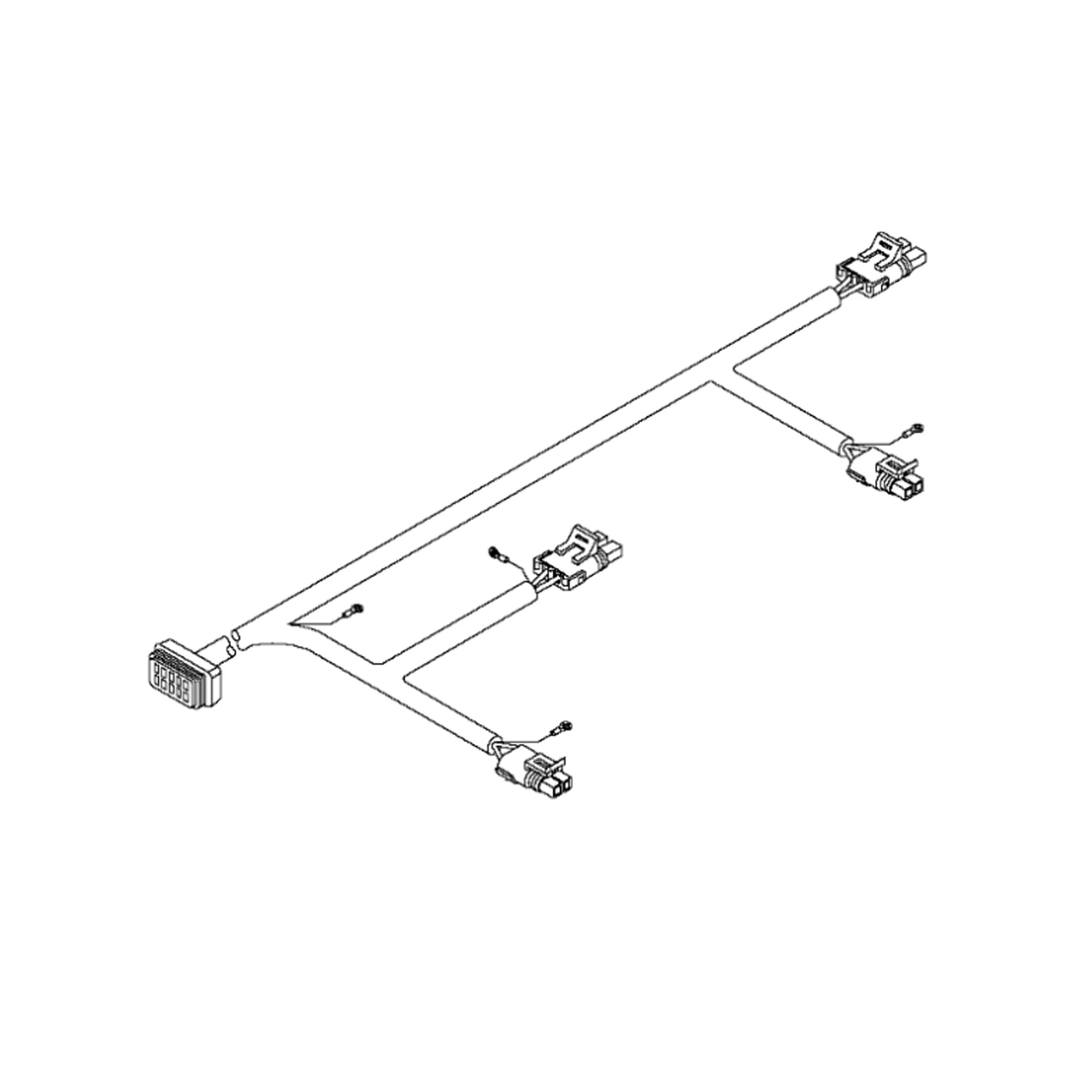 John Deere Harvestrak™ Wiring Harness - AH211704