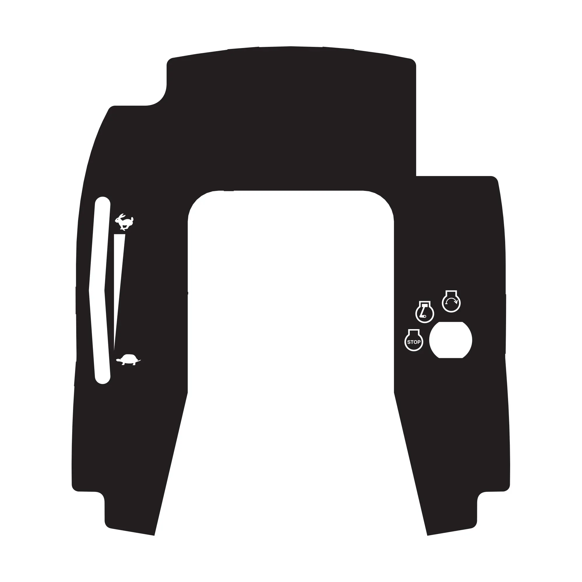 John Deere Label, Steering Console - TCU34262