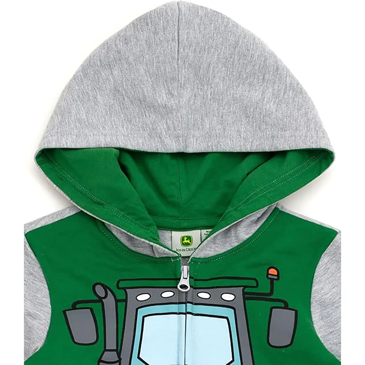 Kids Tractor Full Zip Hoodie