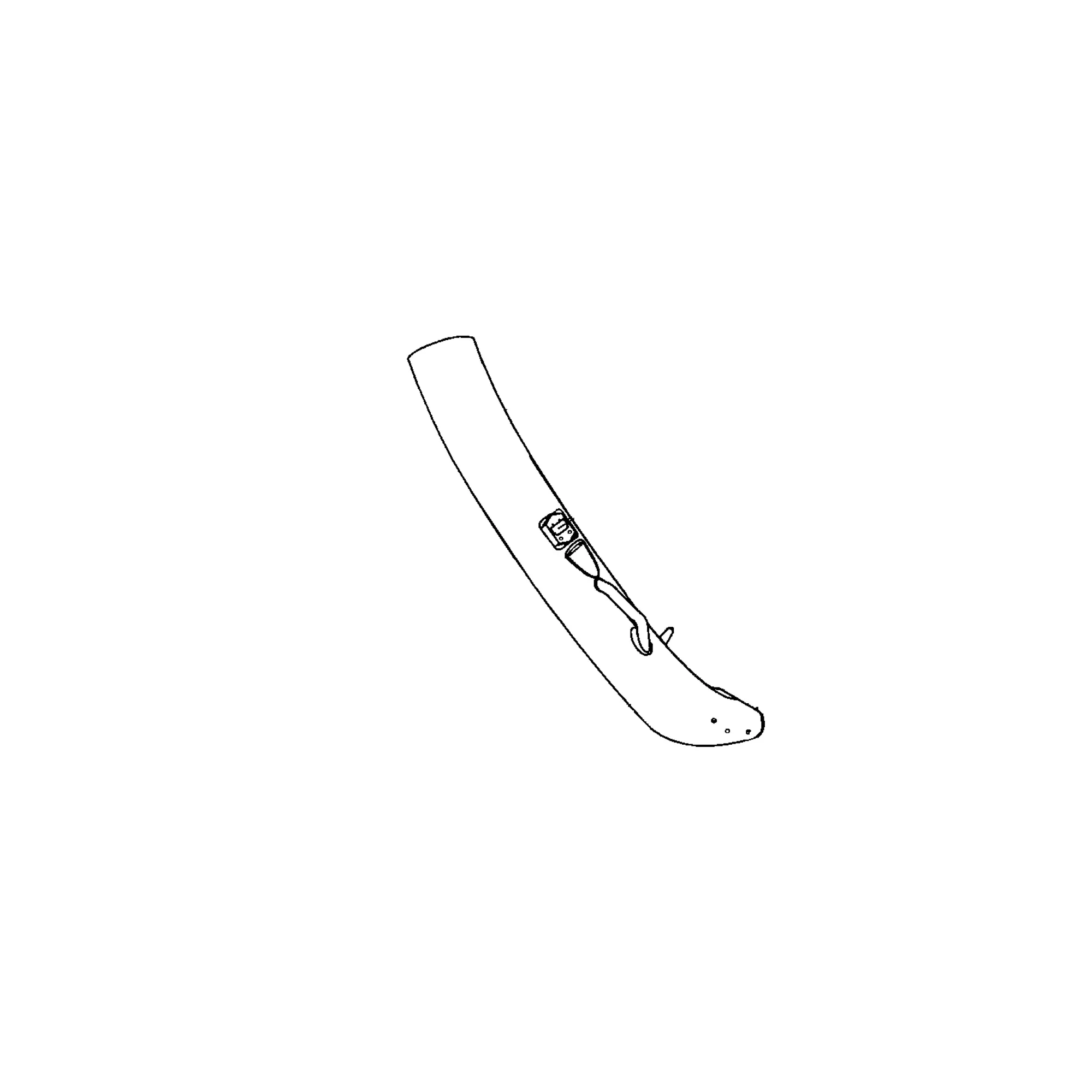 John Deere Lower Chute Kit - AM135287
