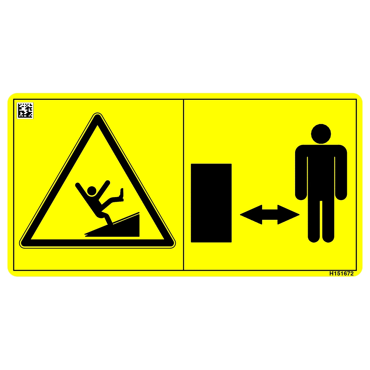 John Deere Header Entanglement Label - H151672