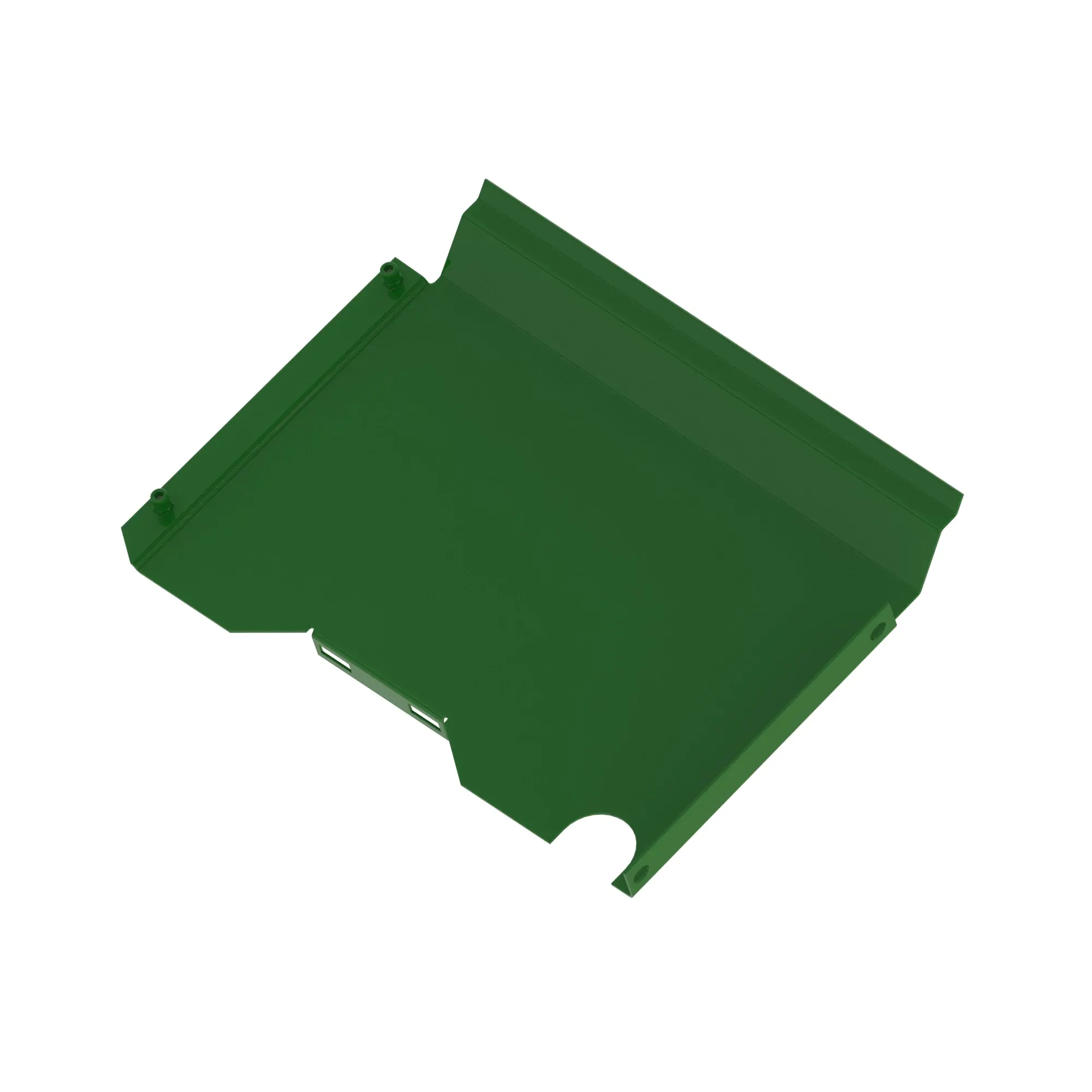 John Deere Upper Clean Grain Loading Auger Shield - AH202930