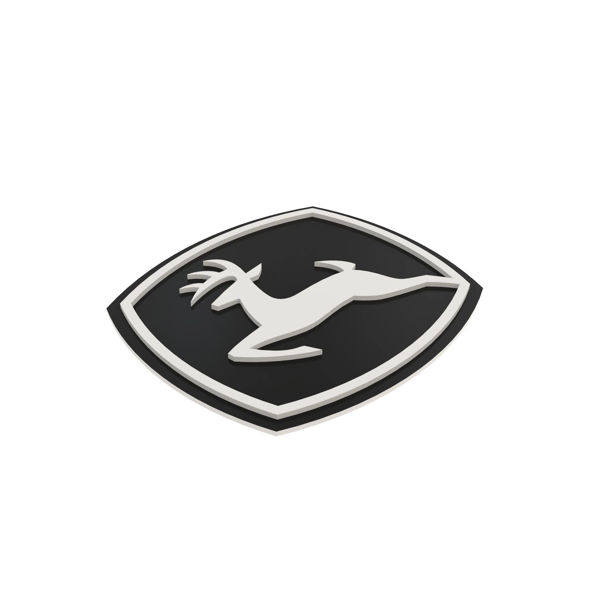 LABEL, LABEL, LEAPING DEERE - ALUMI