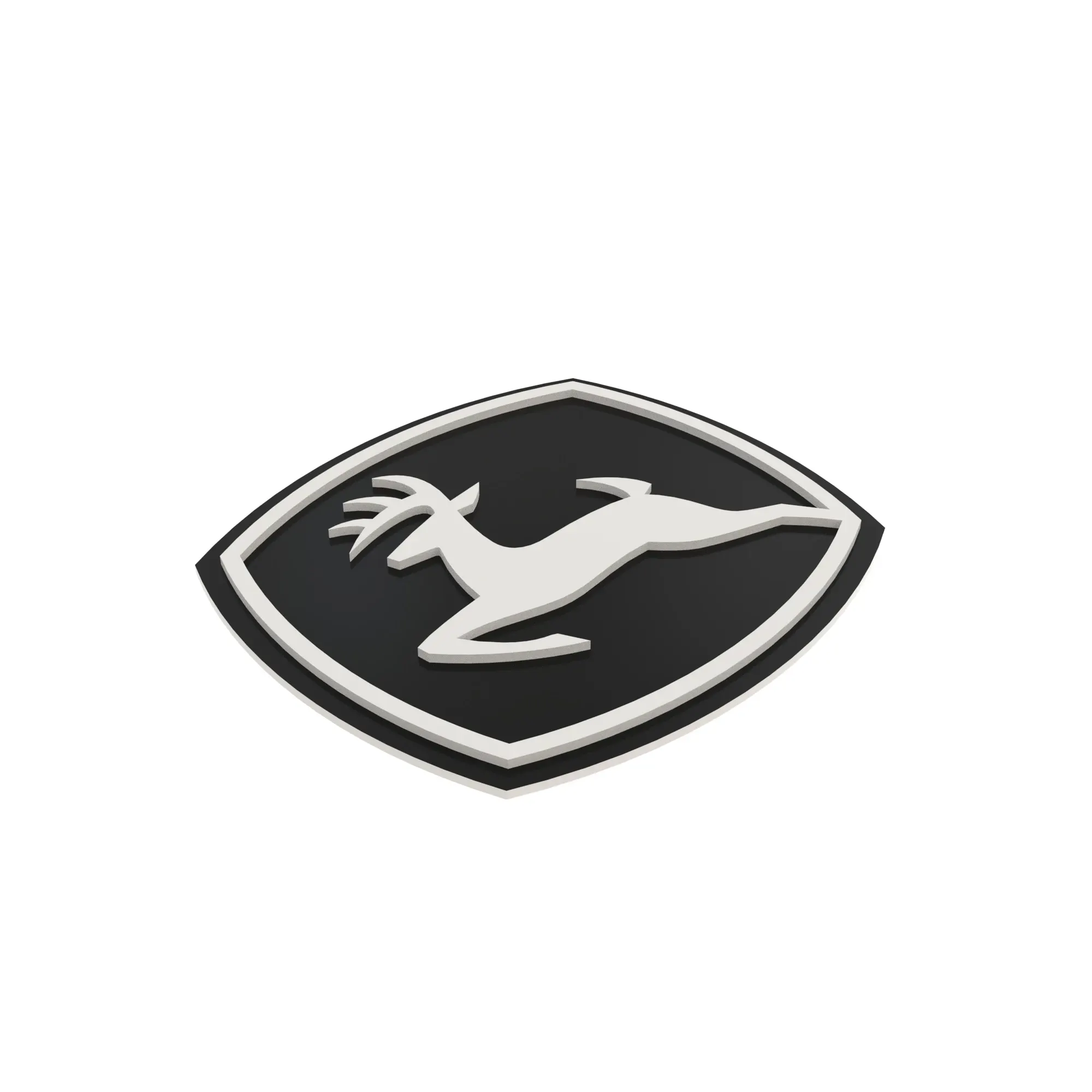 Label, Leaping Deere - Alumi