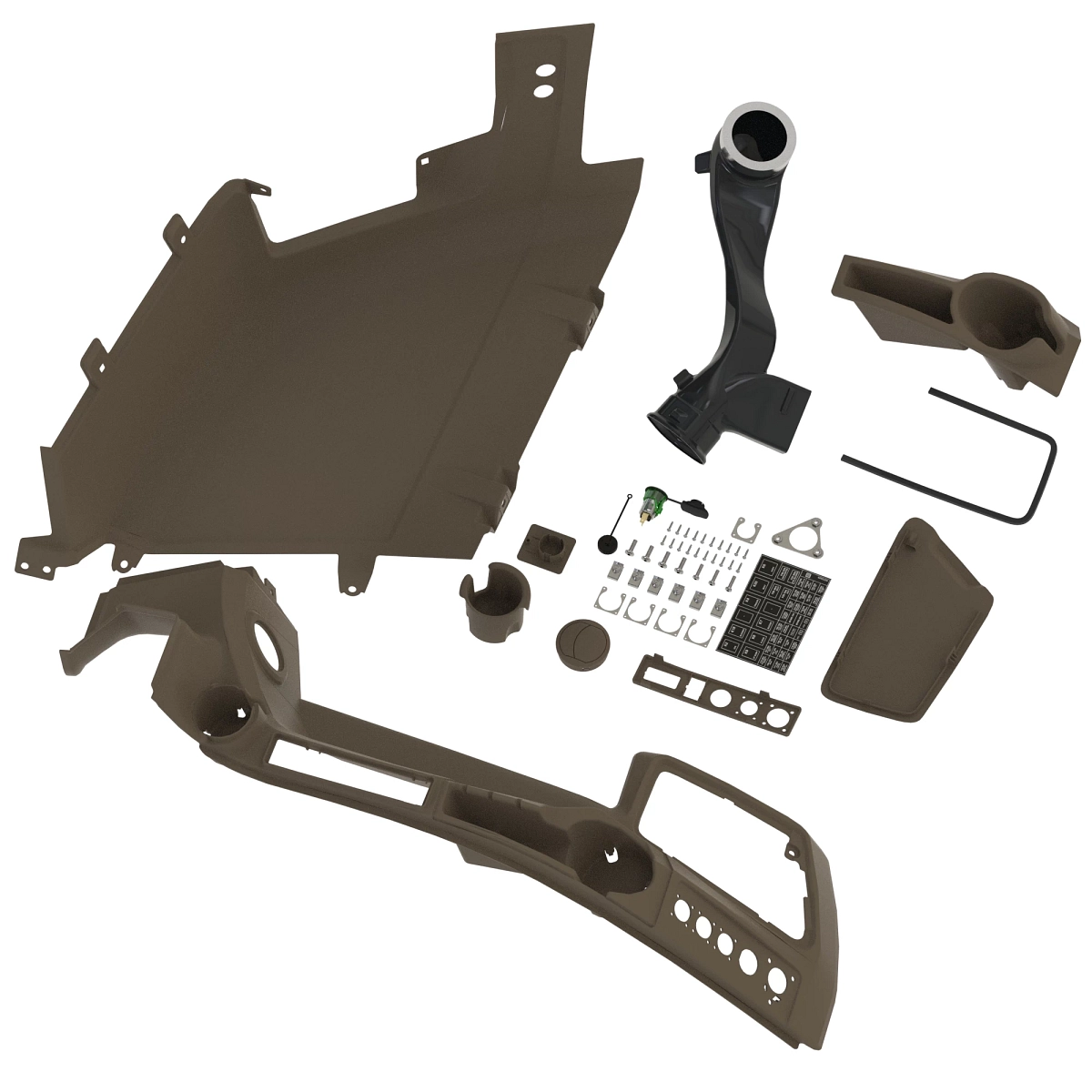 Cab Upholstery Kit, RH Acoustical P