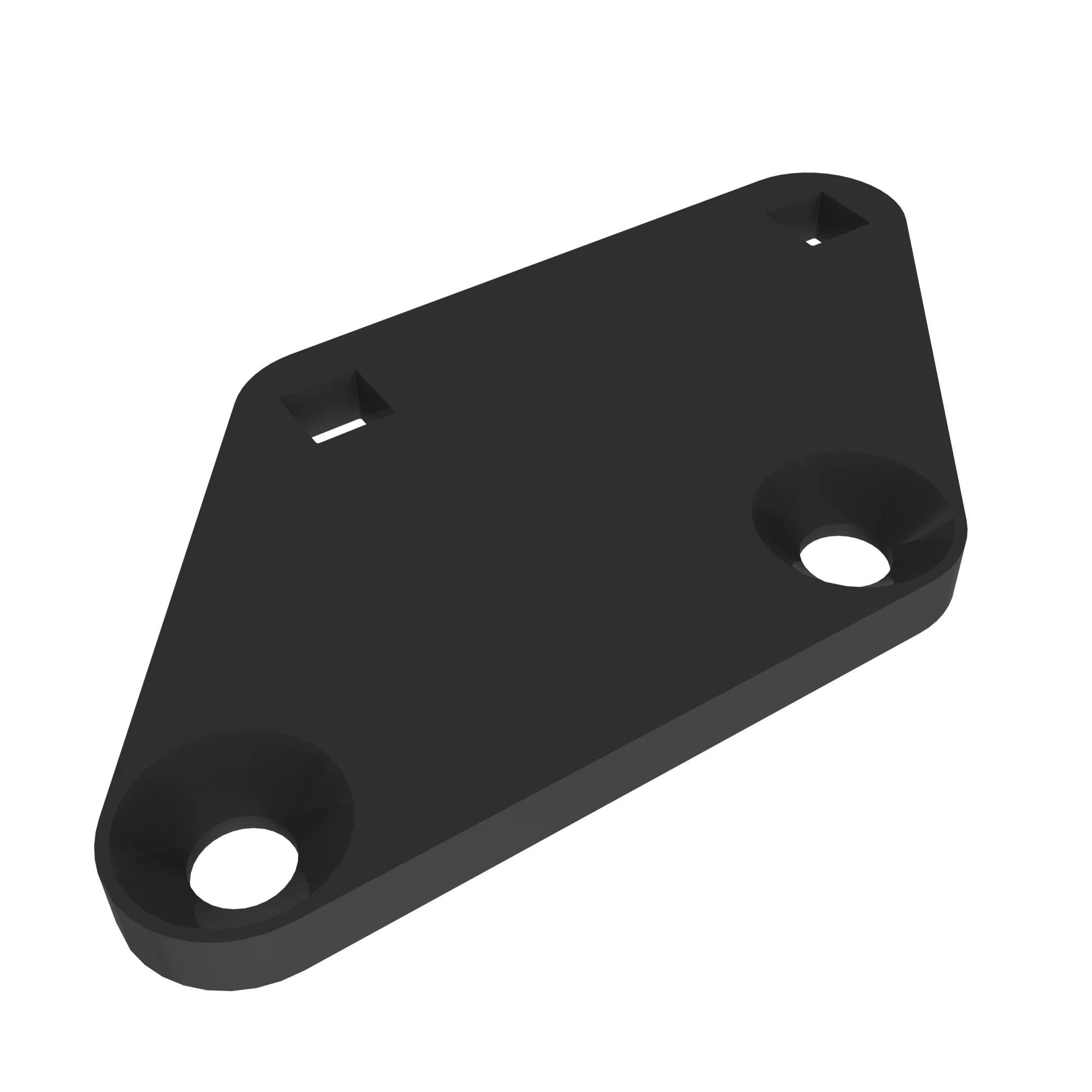 PLATE, LEAK DETECTOR MOUNT.