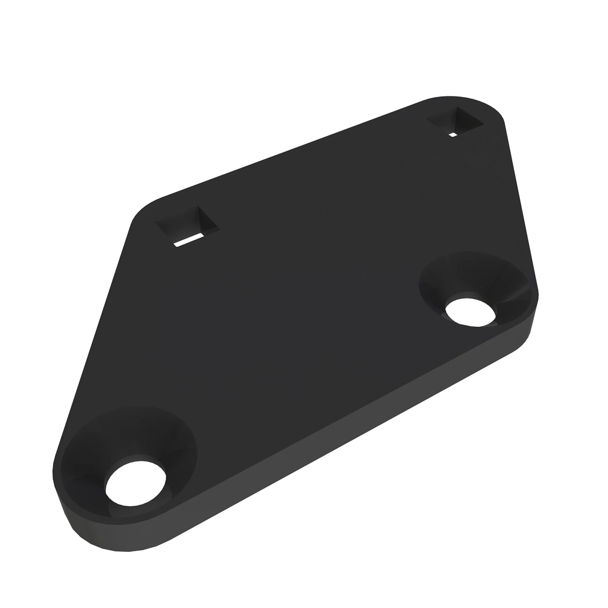 Plate, Leak Detector Mount.