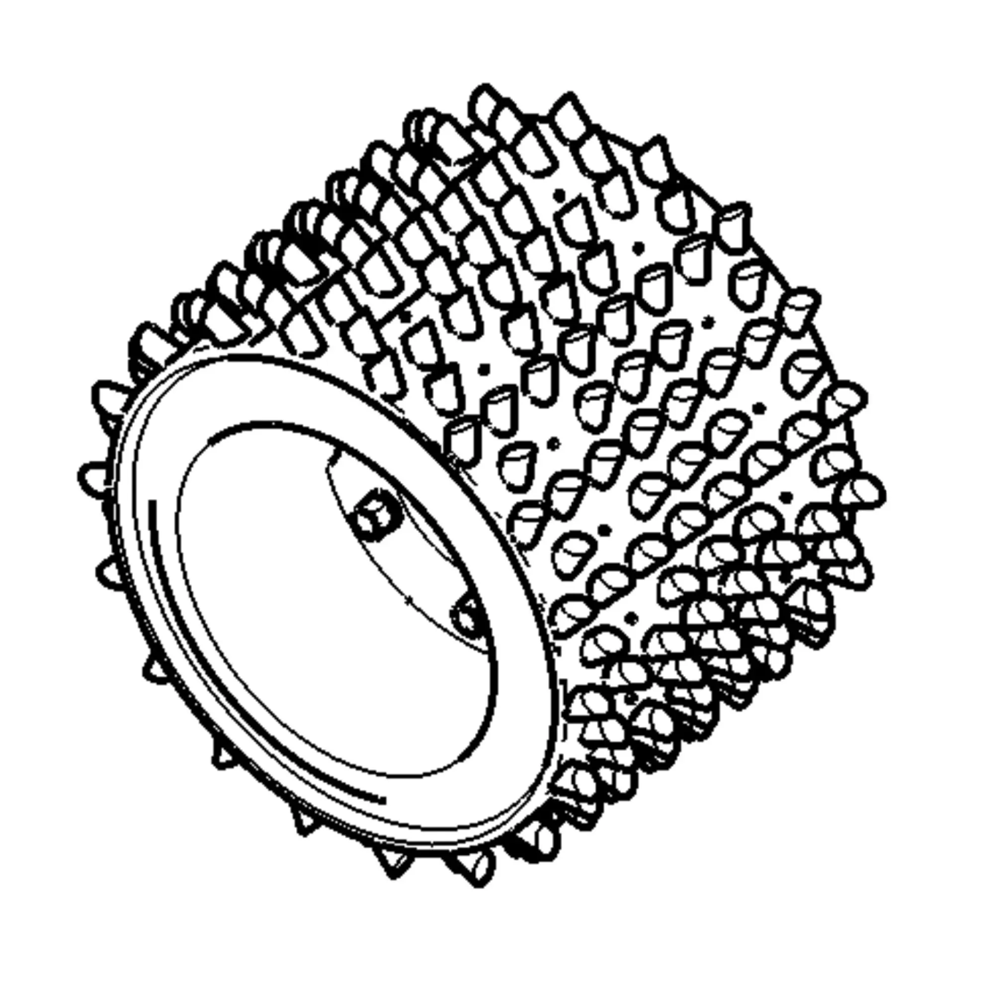 John Deere Feed Roller - F074908