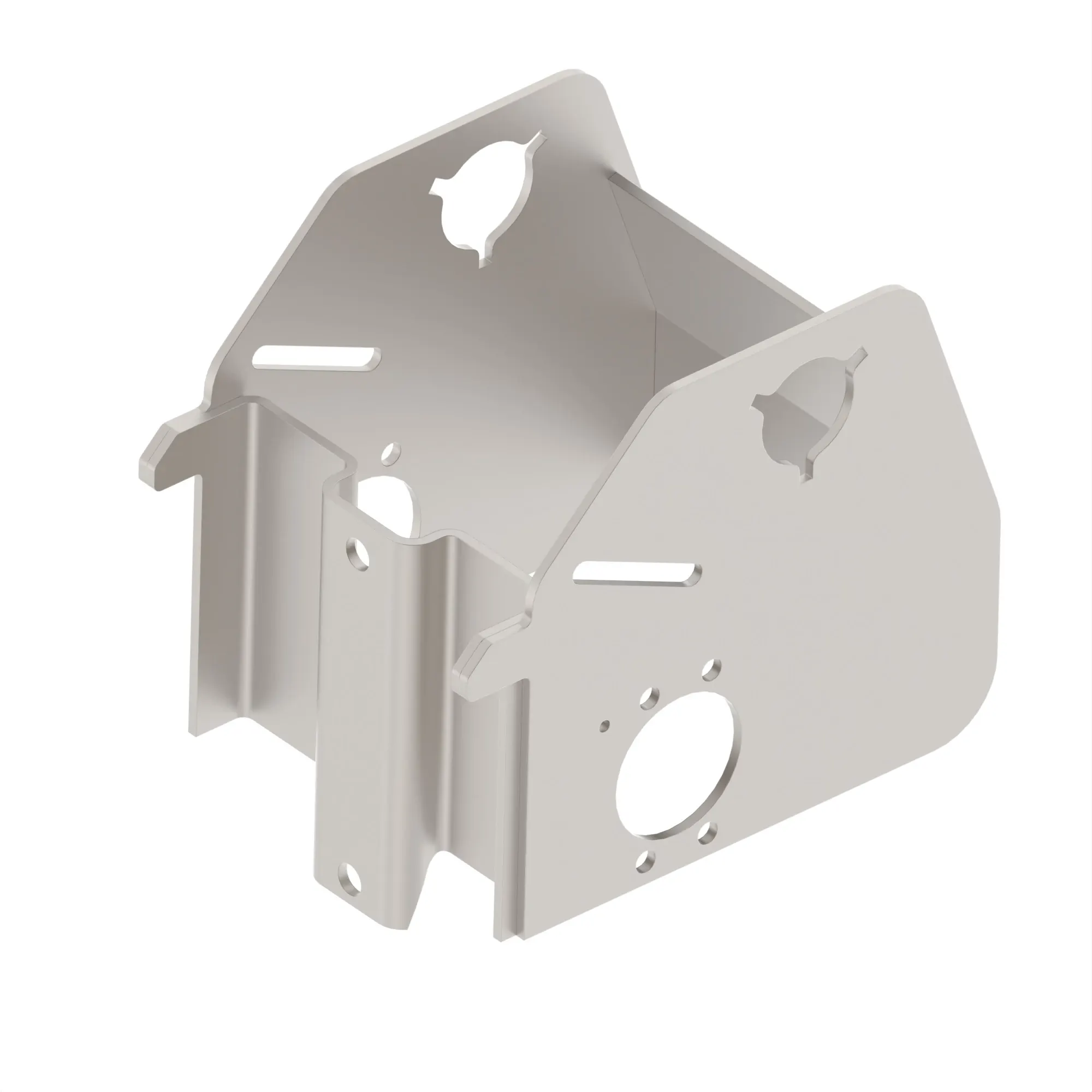 BRACKET, HYDRAULIC MOTOR WELDED