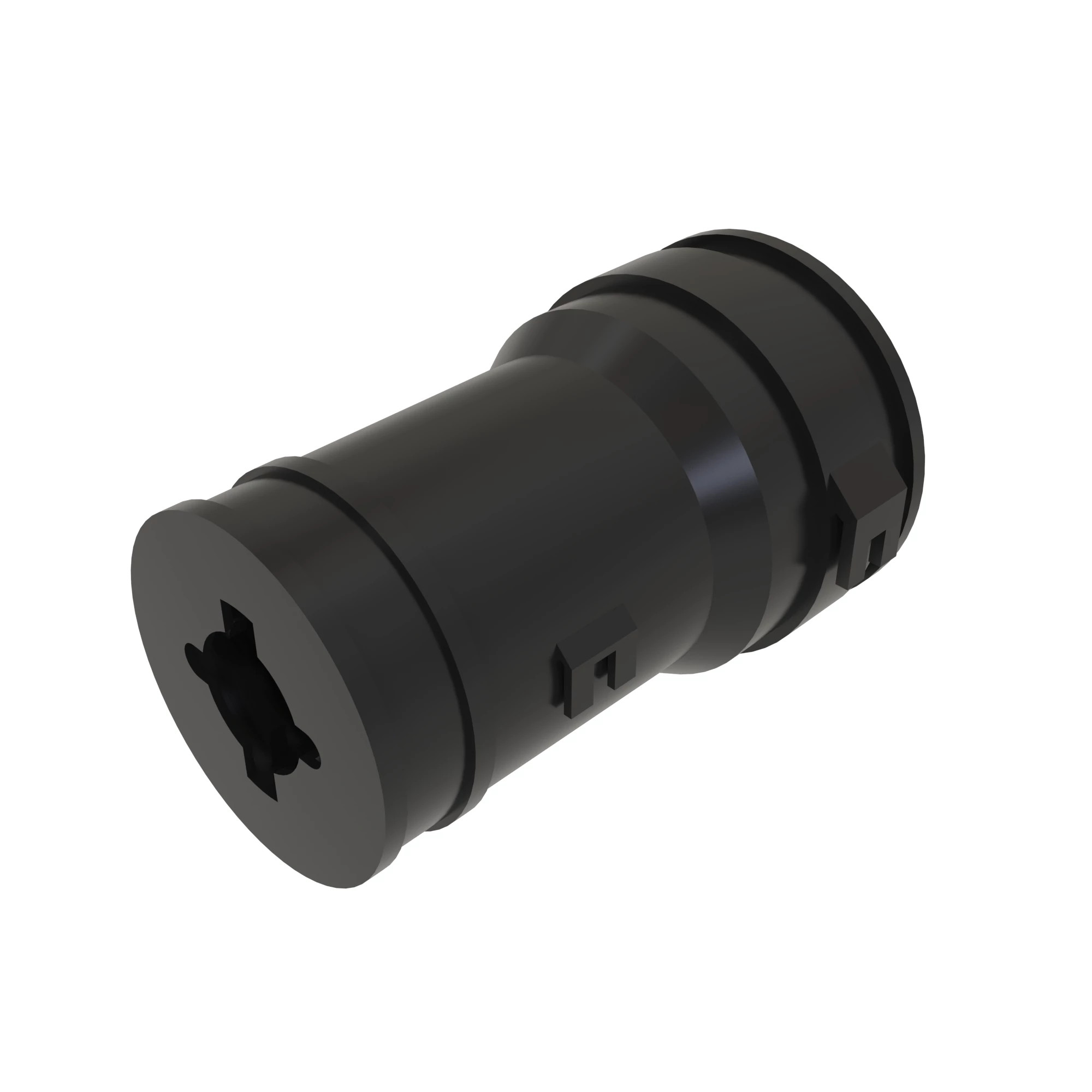 DEUTSCH HDP20 BACKSHELL BLK NYLON