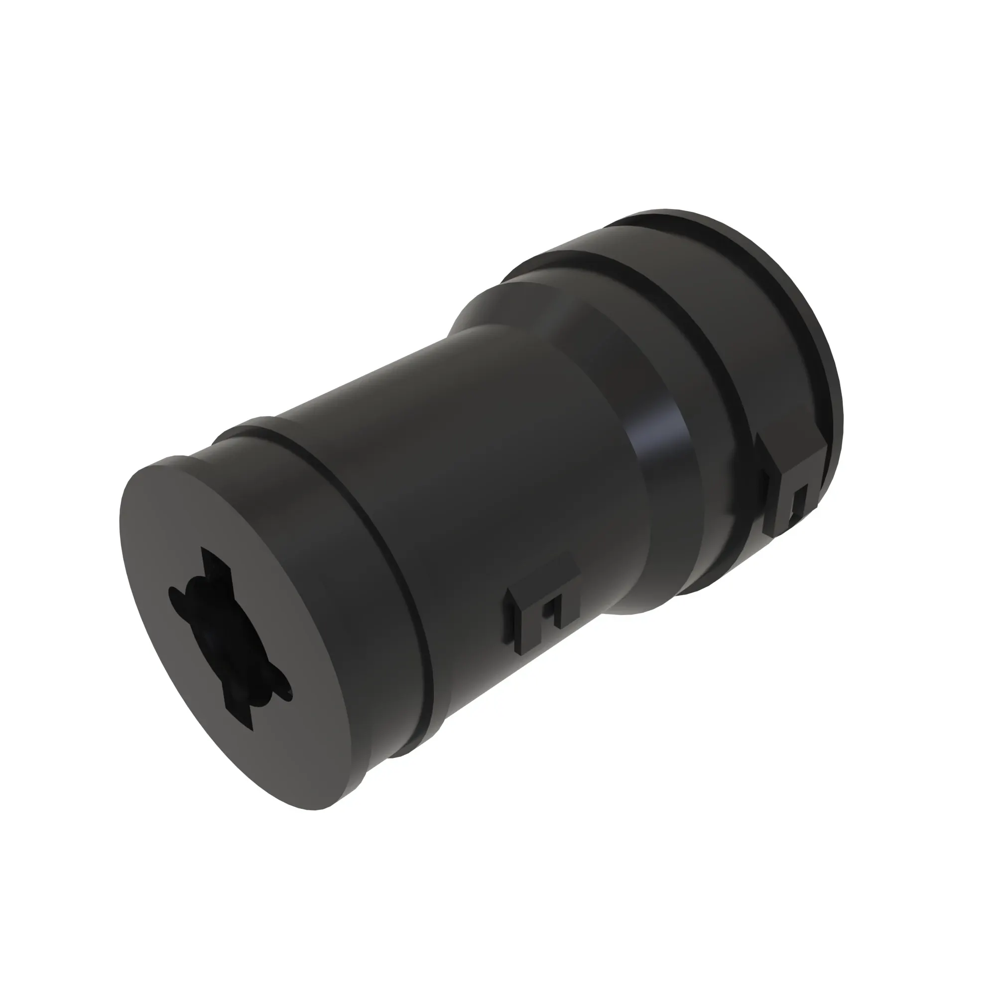 DEUTSCH HDP20 BACKSHELL BLK NYLON