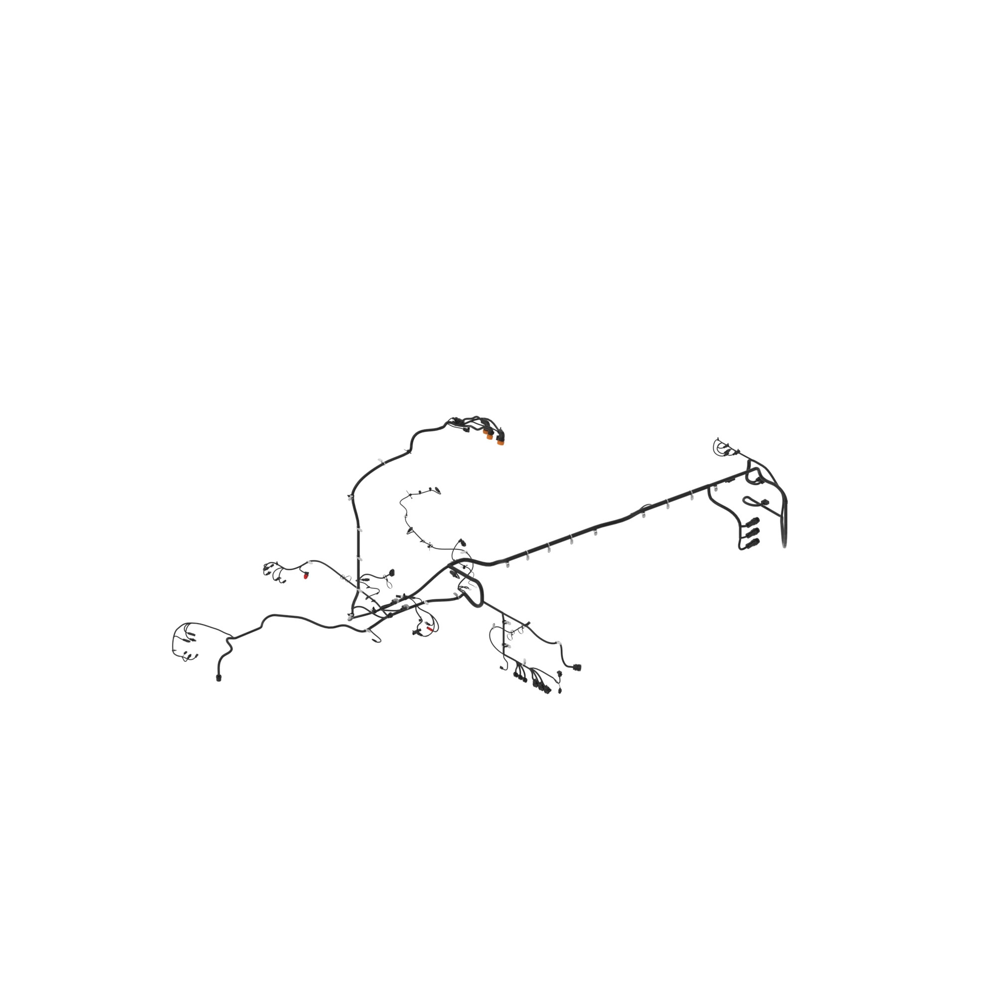 John Deere Control Unit 1 Main Wiring Harness, Left Side - AXE52726