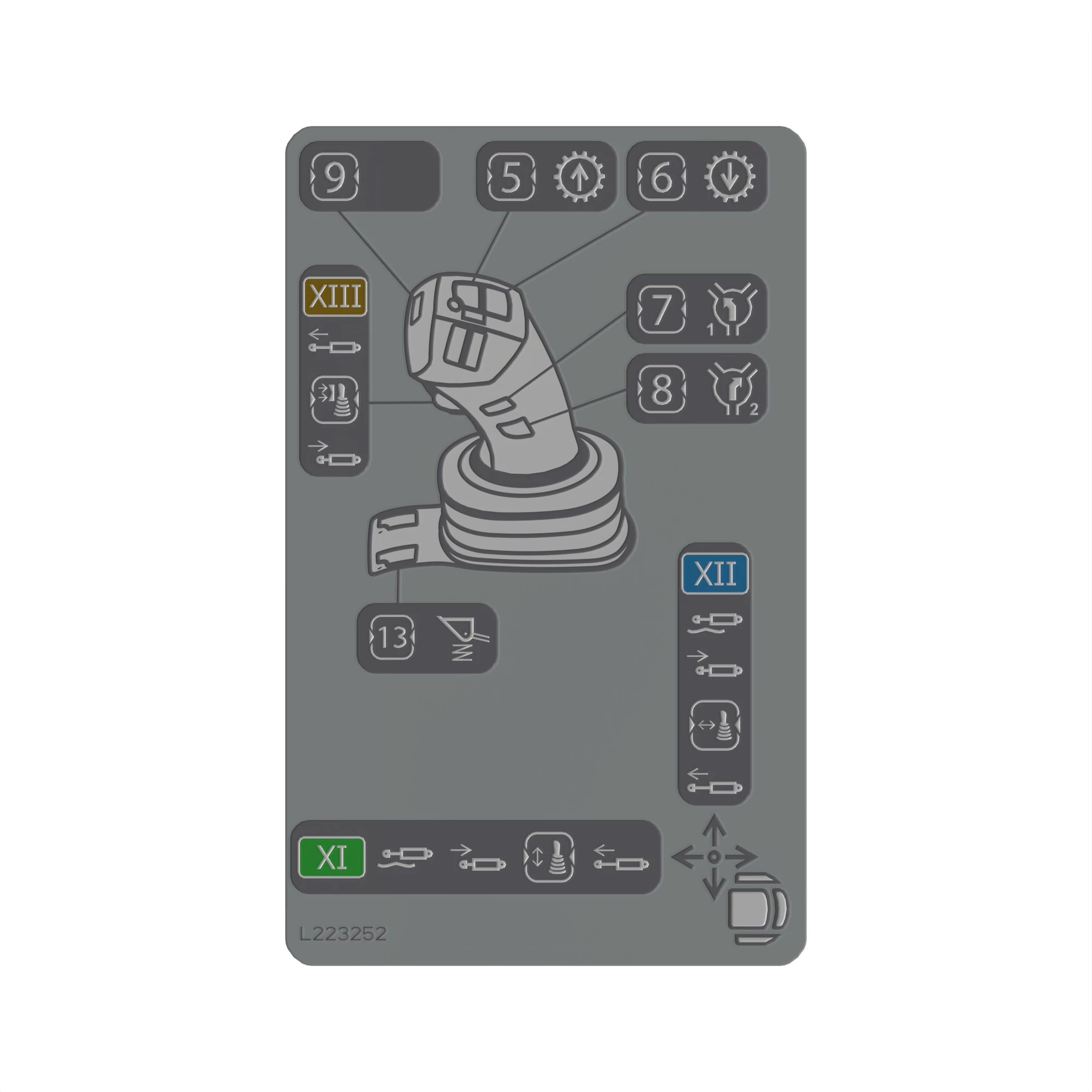 LABEL, ICM DEFAULT ADJUSTMENT NON I