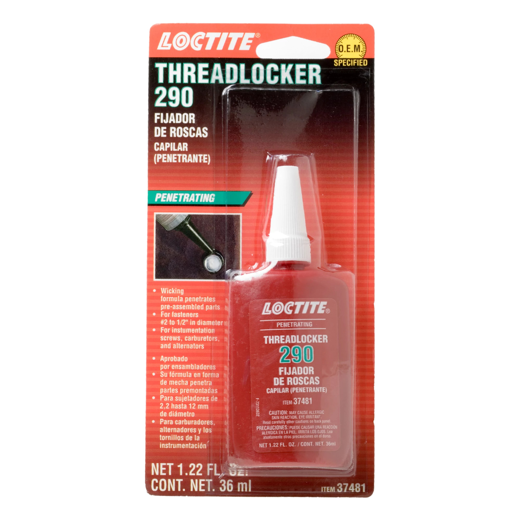 John Deere LOCTITE® Threadlocker 290™, 36 ml (1.22 Fluid Oz) Bottle - PM37481