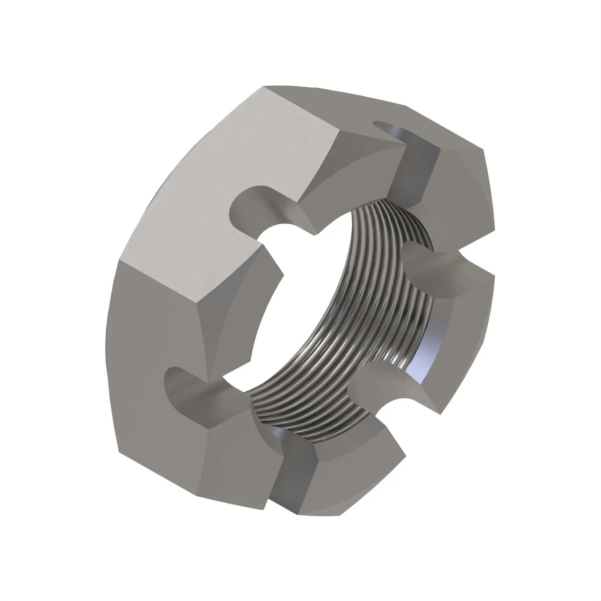 NUT, JAM, SPINDLE 2"-12 UN, GRADE 5