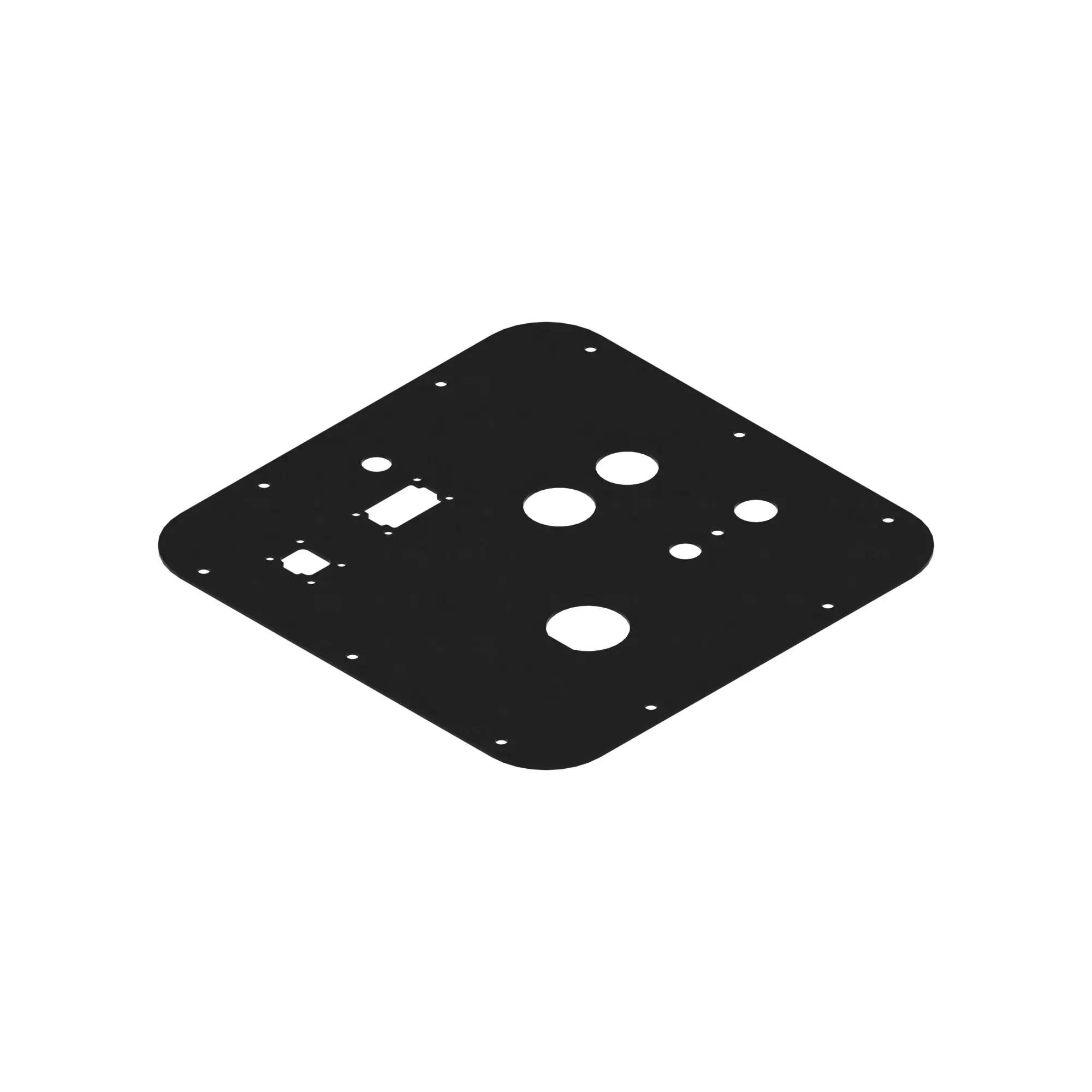 John Deere Draper Cab Wall Plate - FH308162