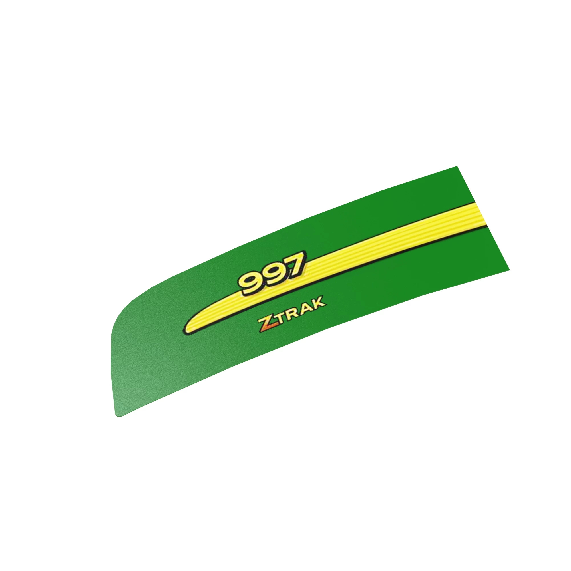 John Deere 997 Model Label, Left Side - DMU211005