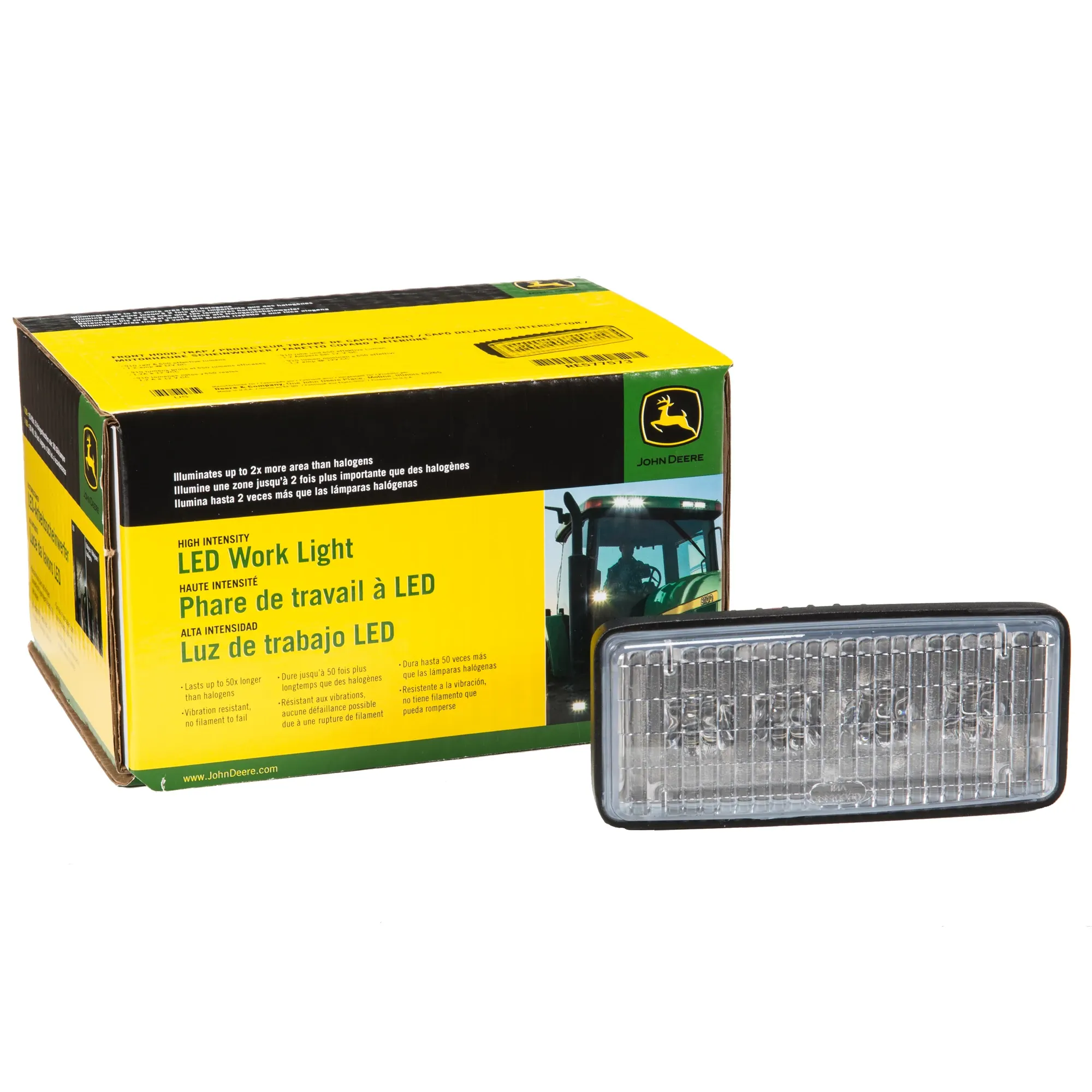 John Deere Rectangular LED Flood Lamp - RE577573