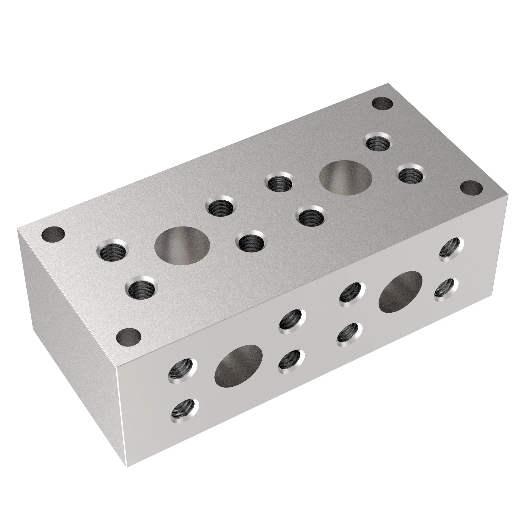 John Deere Hydraulic Double Elbow Block - CXT30479