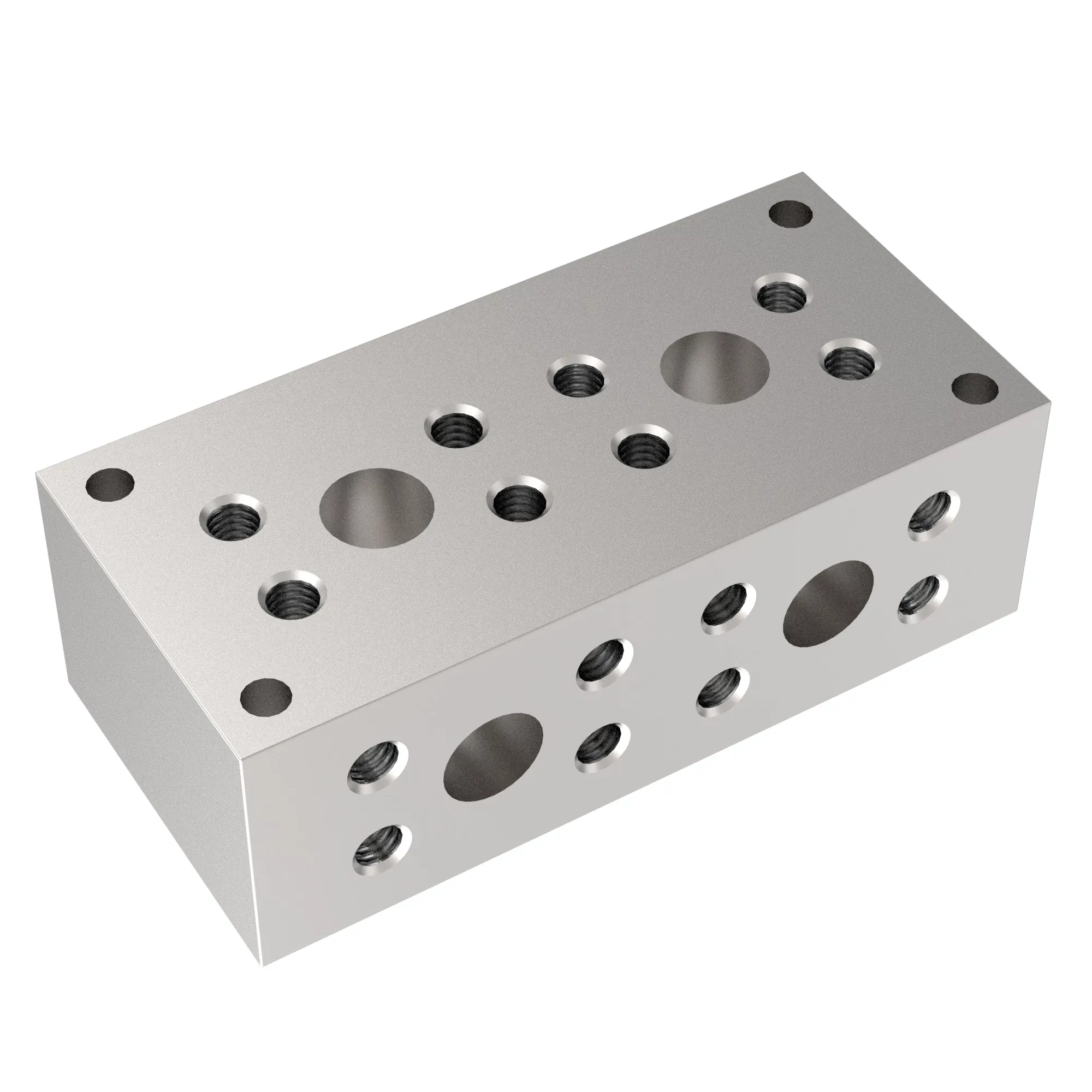 John Deere Hydraulic Double Elbow Block - CXT30479