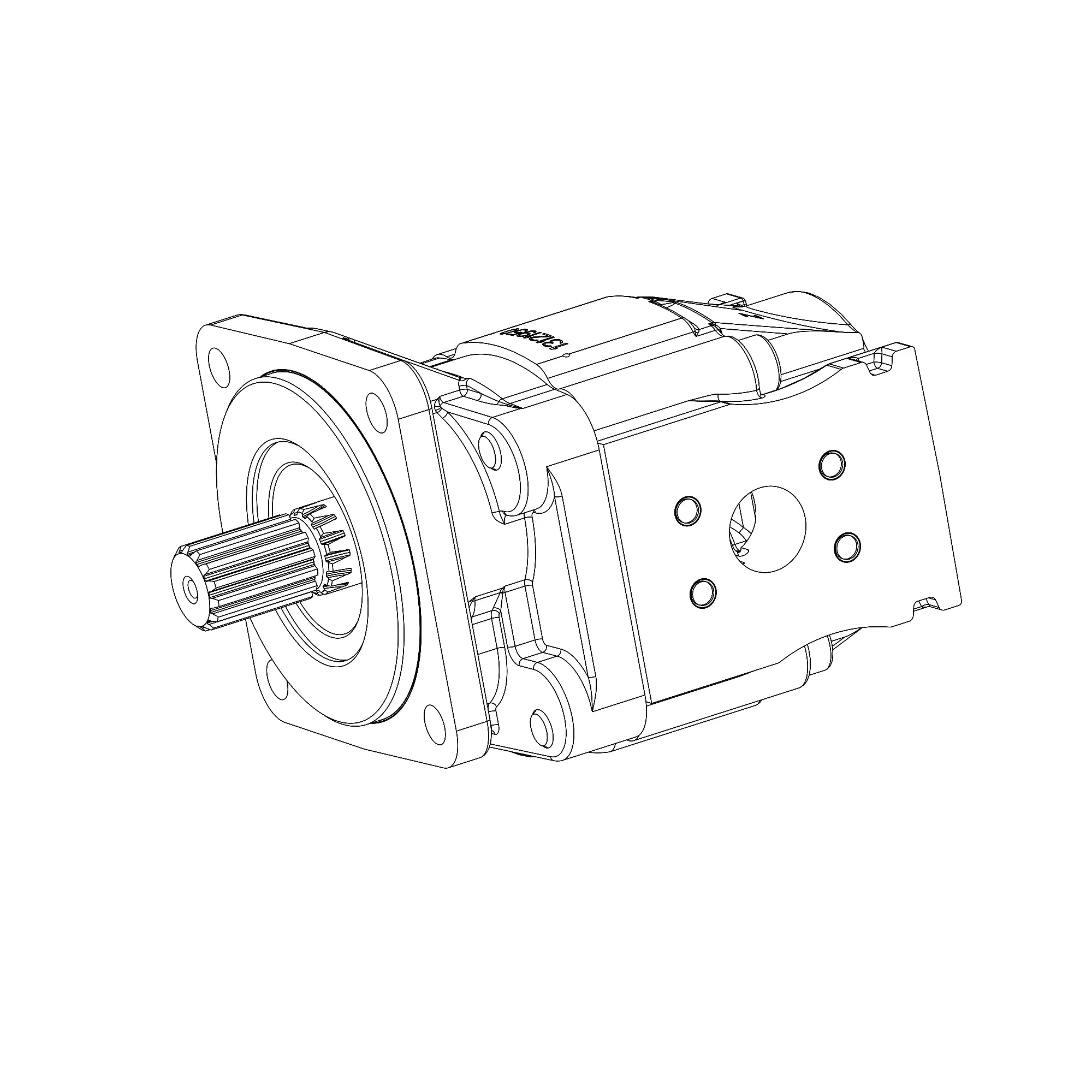 John Deere Hydraulic Gear Pump - AT431669