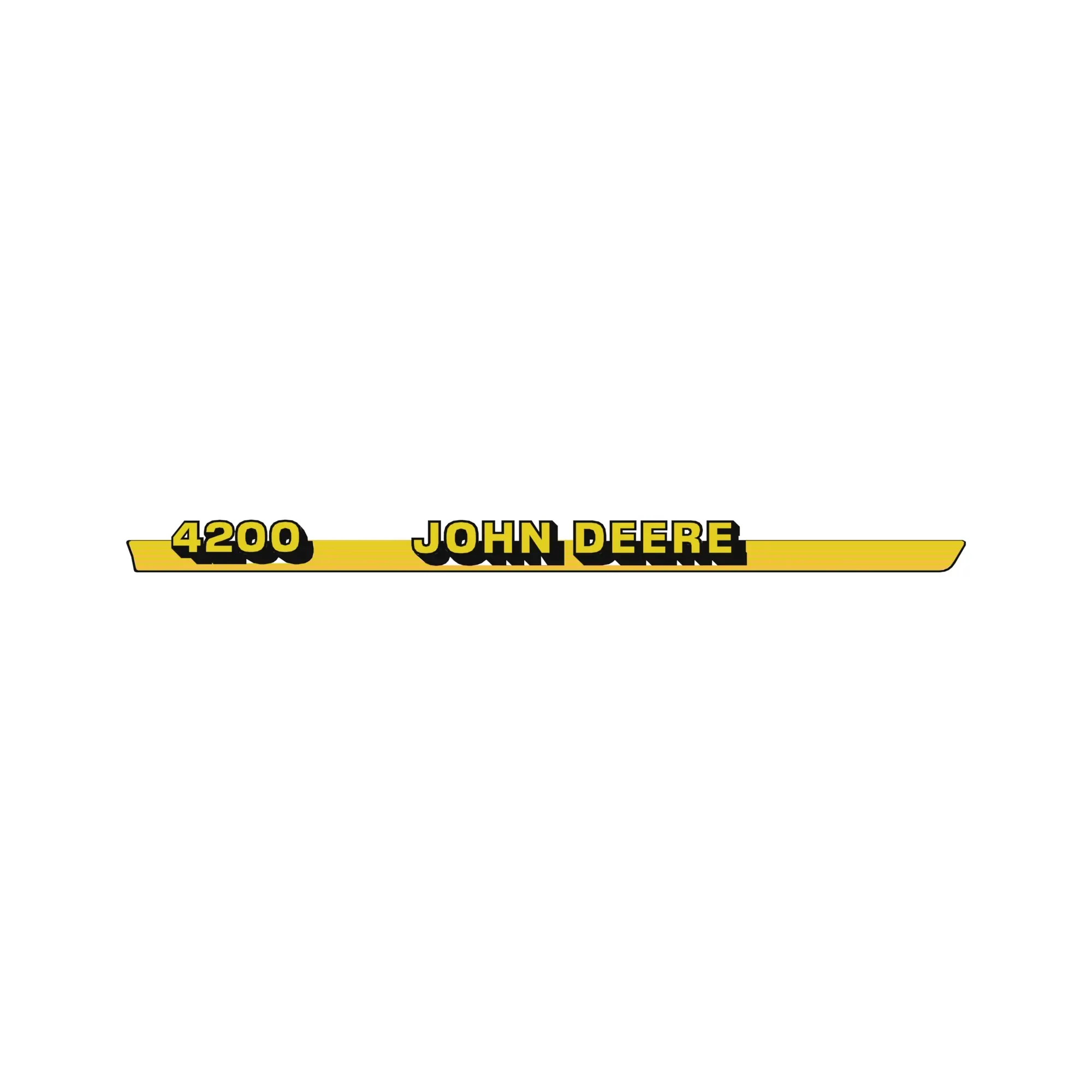 LABEL, '4200' LH SIDE STRIPE