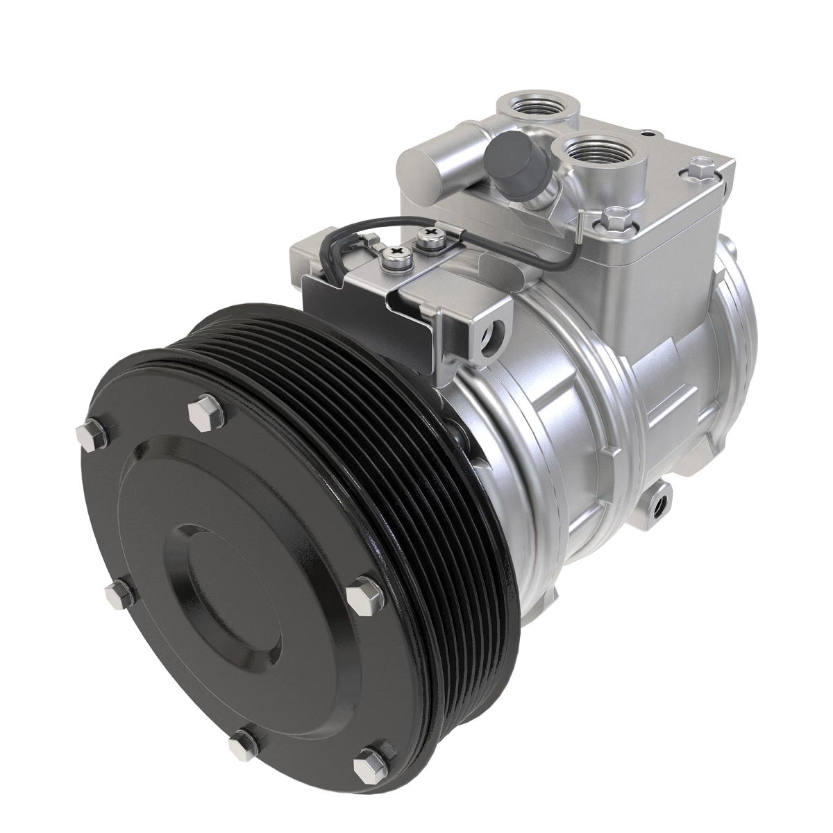 AC Compressor, 10PA 12V, Reman