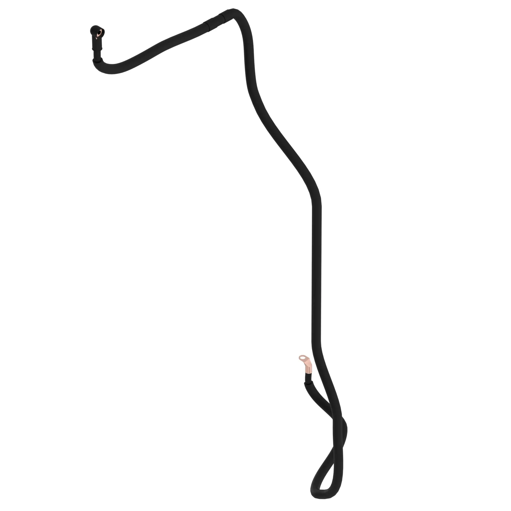 John Deere Negative Battery Cable, Length 2457 mm - AT543260