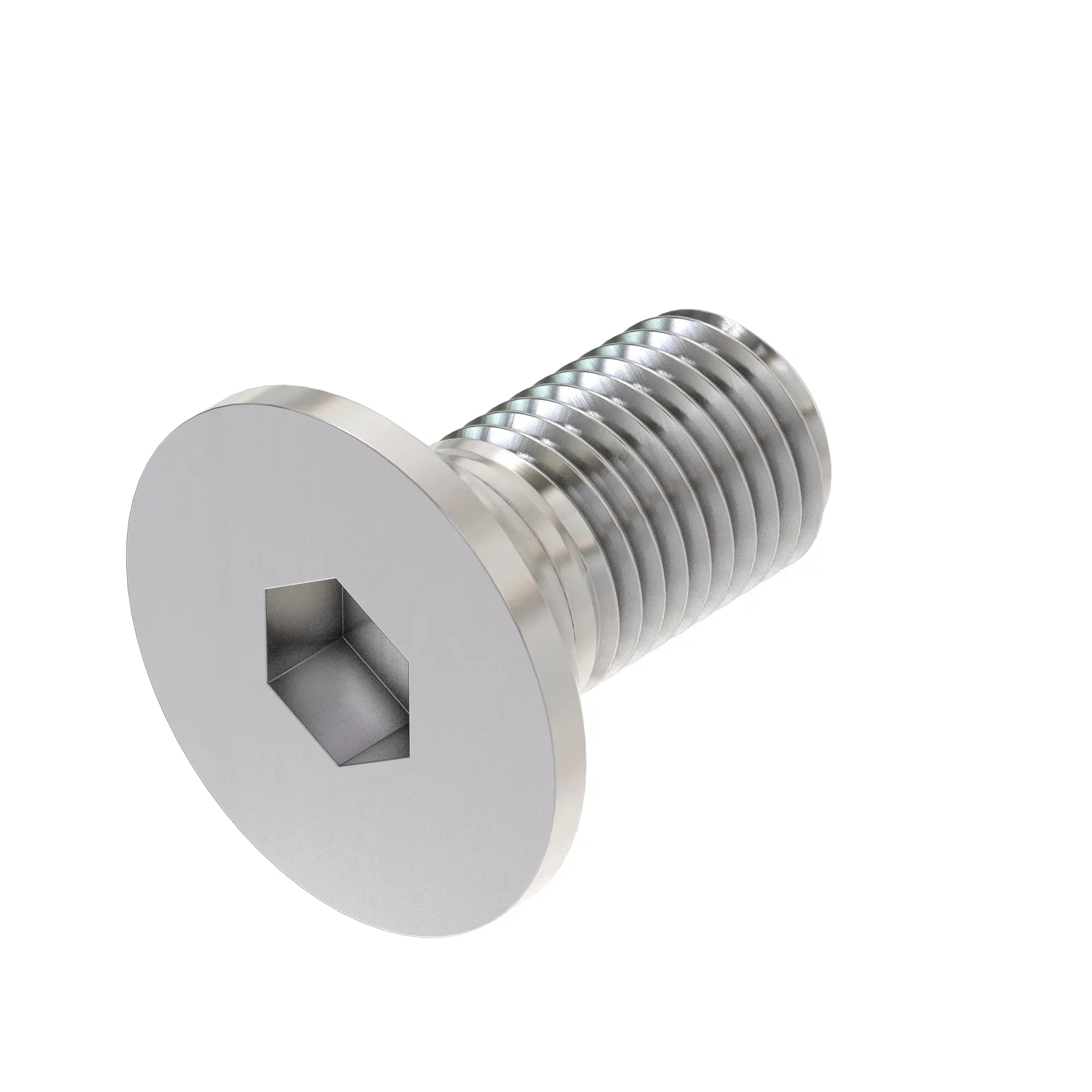 SCREW, HEX FLAT CTSK HEAD, METRIC