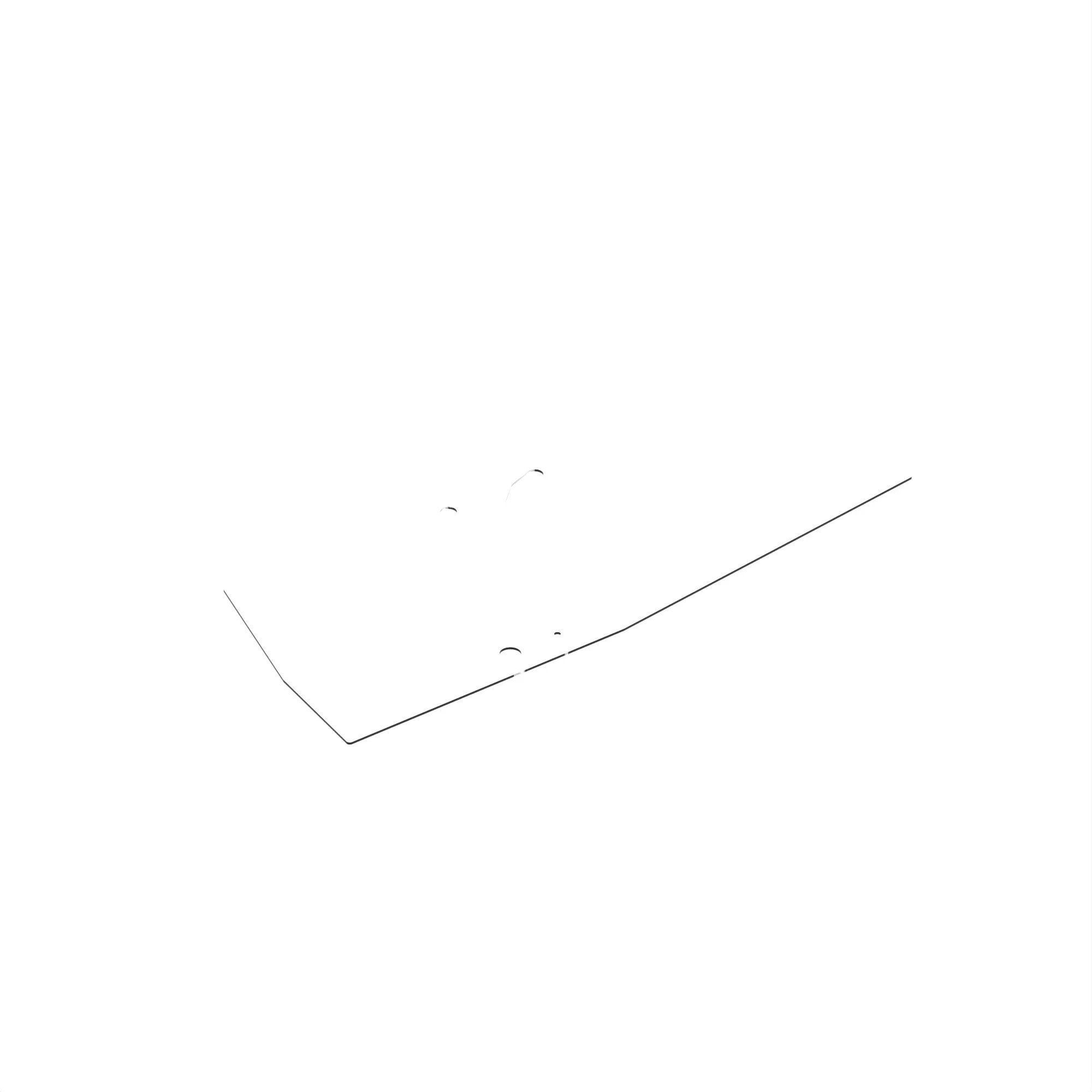 John Deere Right Side Door Glass - T452831