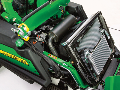 Studio close-up of Front Rotary Commercial Mower