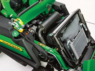 Studio close-up of Front Rotary Commercial Mower