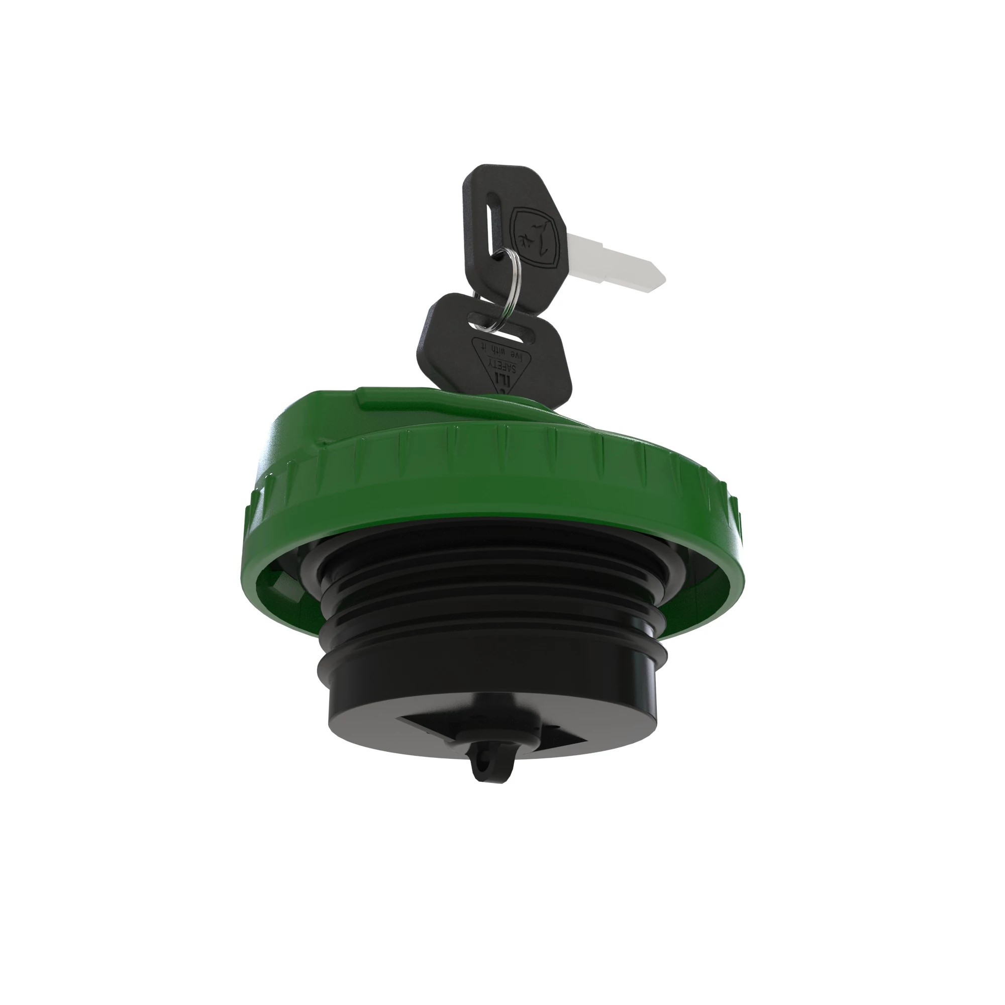 FUEL TANK, LOCKABLE GREEN