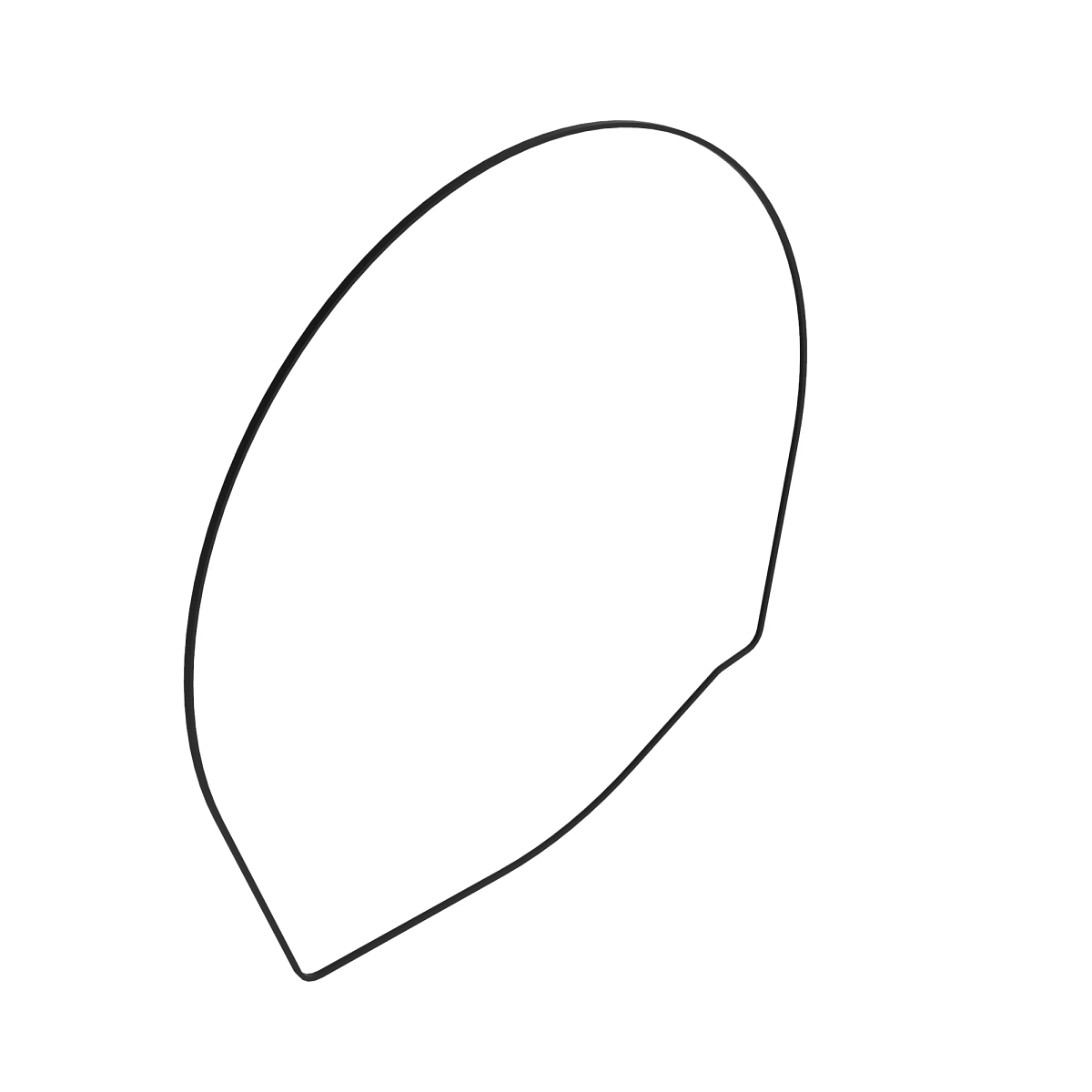 John Deere Radiator Screen Drive V-Belt, Effective Length 4344 mm (171 inch) - Z103479