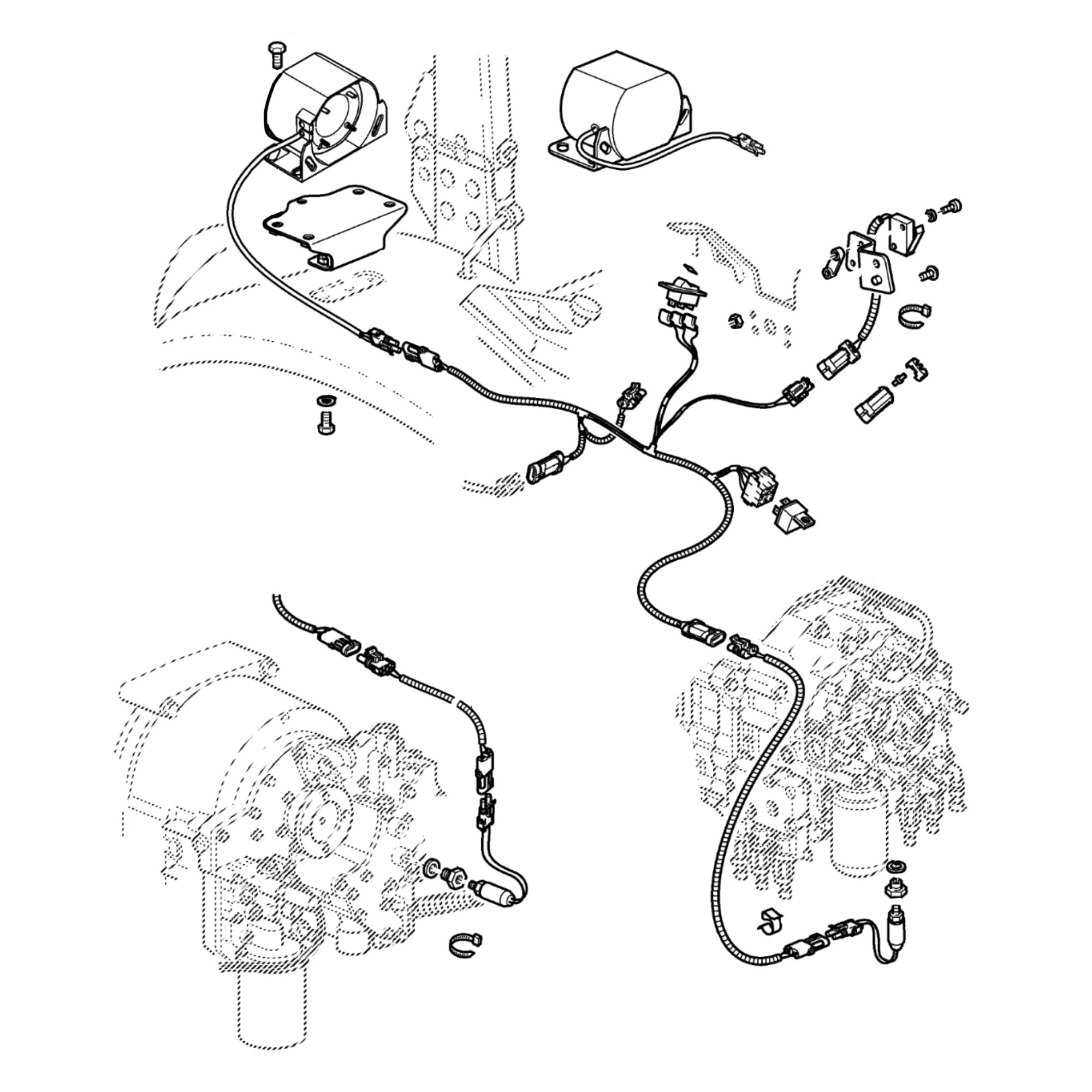 John Deere Audible Warning Alarm - AL158728
