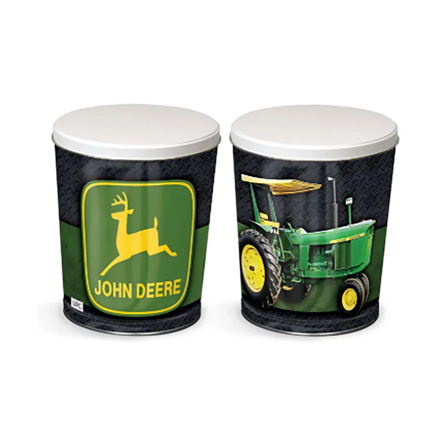 3 Gallon Tin with Lid - Carbon Fiber