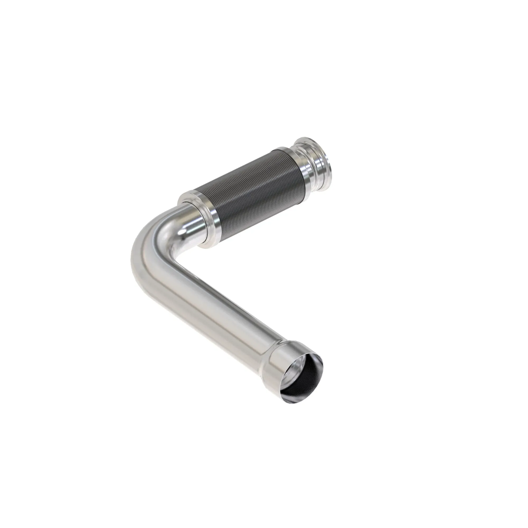 John Deere Turbo Outlet Exhaust Pipe - AXT17761