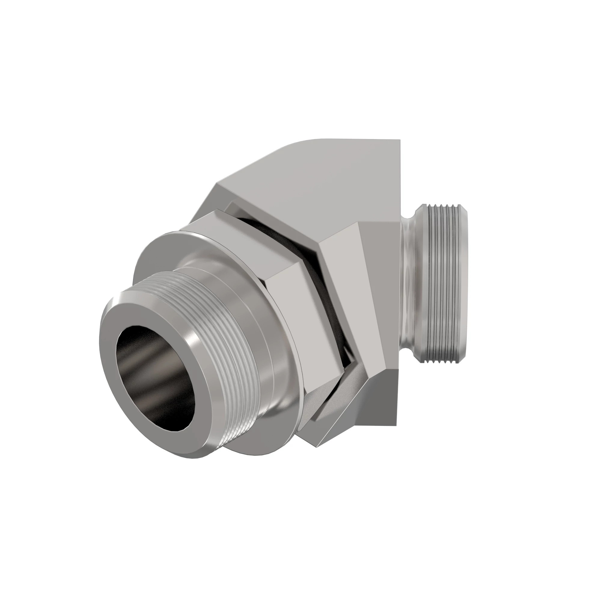45 DEG STRAIGHT THREAD,O-RING FSF
