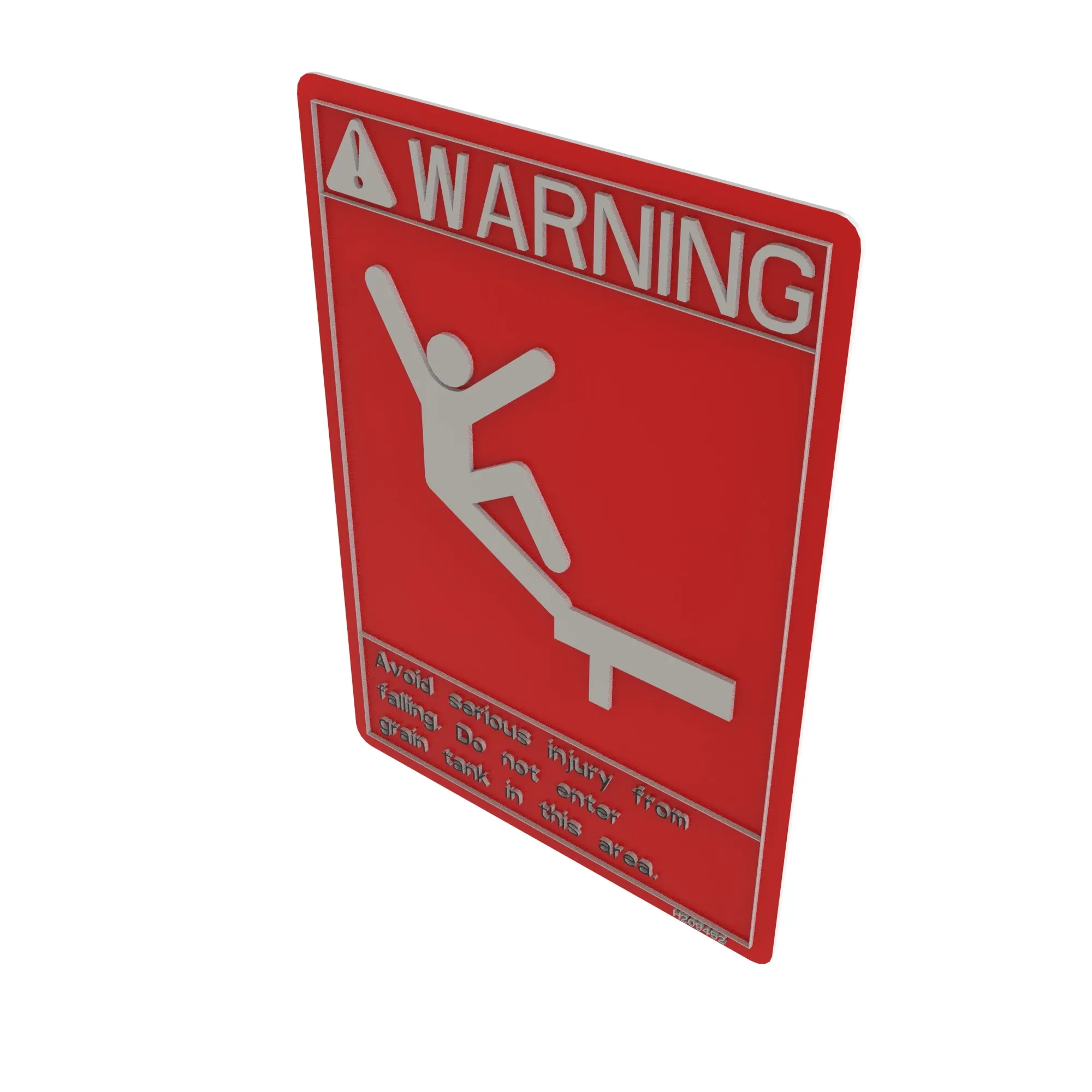 FRONT ENTRY WARNING